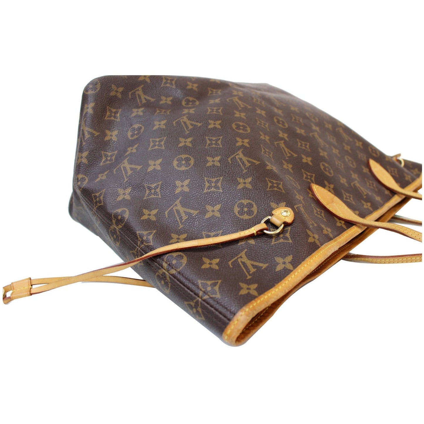 LOUIS VUITTON Neverfull GM Monogram Canvas Tote Shoulder Bag Brown