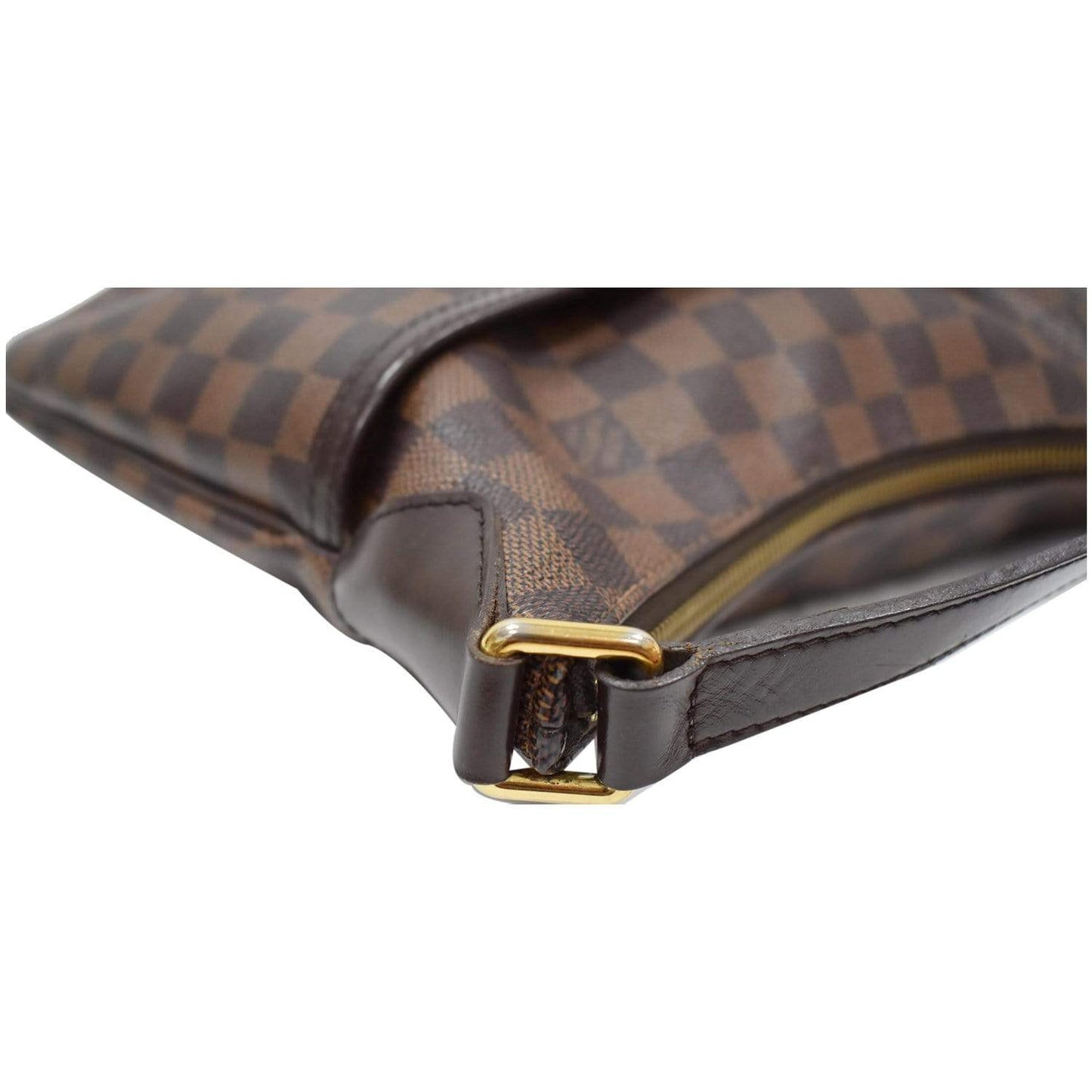 LOUIS VUITTON Bloomsbury PM Damier Ebene Crossbody Bag Brown