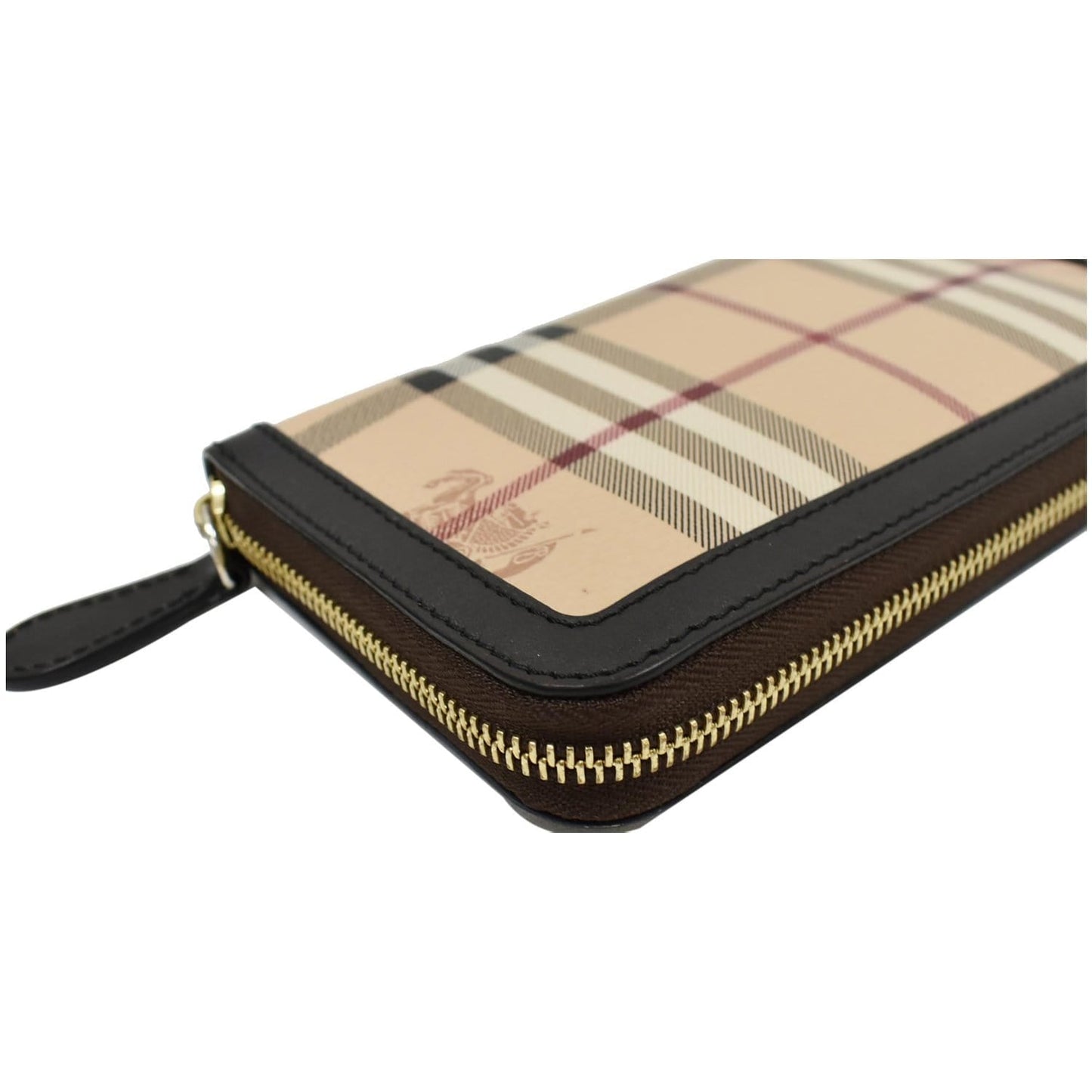 BURBERRY Haymarket check Zippy Wallet Multicolor