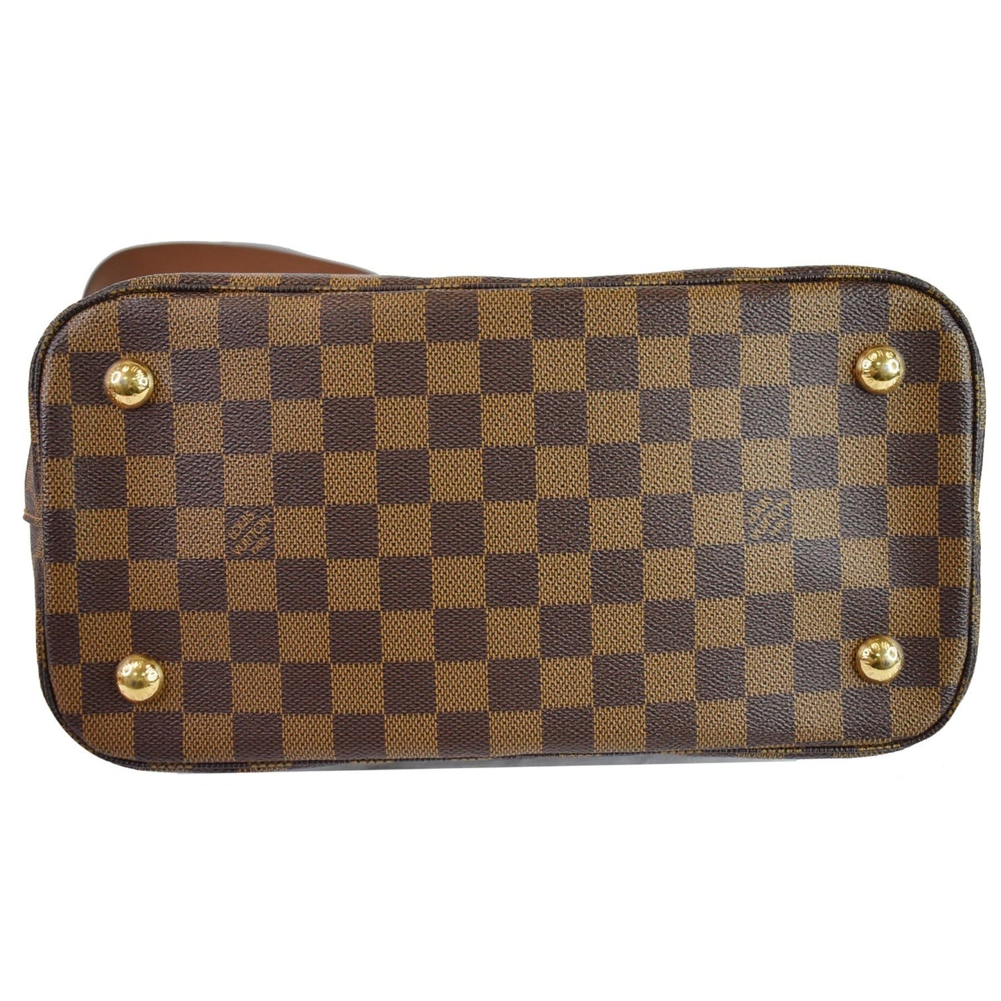 LOUIS VUITTON Belmont Damier Ebene Shoulder Bag Brown