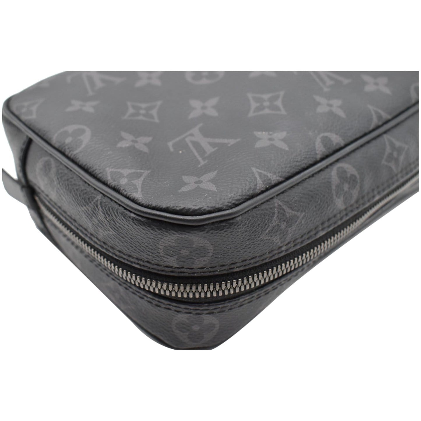 LOUIS VUITTON Toilet GM Monogram Eclipse Pouch Bag Black - Final Sale