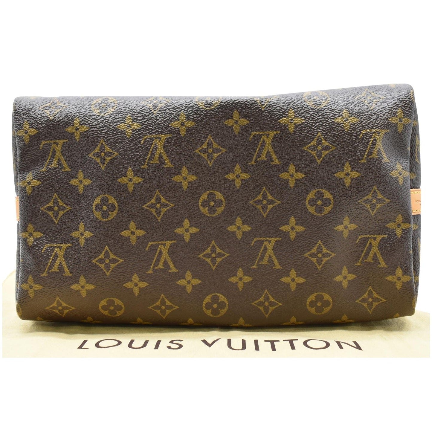 LOUIS VUITTON Speedy 30 Bandouliere Monogram Canvas Shoulder Bag Brown