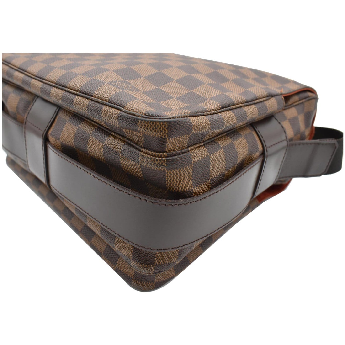 LOUIS VUITTON Naviglio Damier Ebene Messenger Bag Brown - 20% OFF