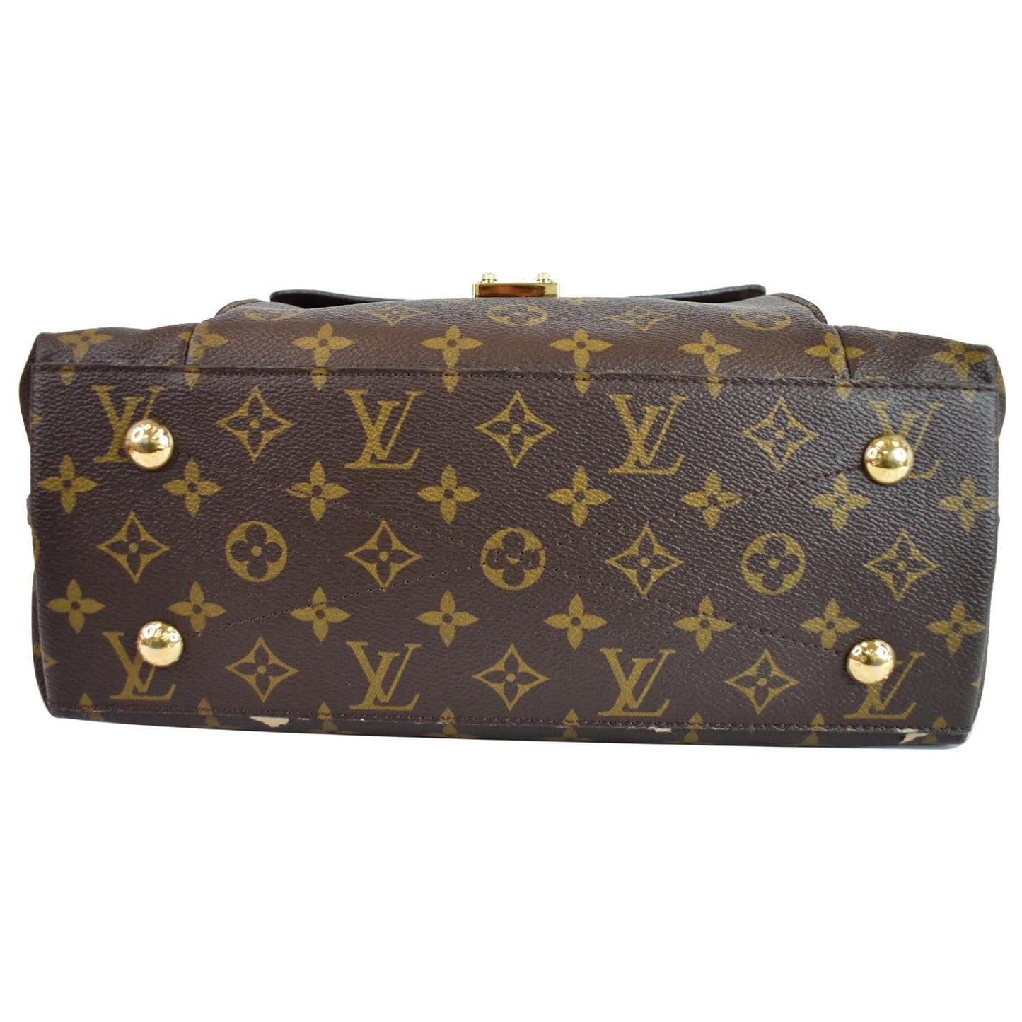 LOUIS VUITTON Metis Hobo Monogram Canvas Shoulder Bag Brown