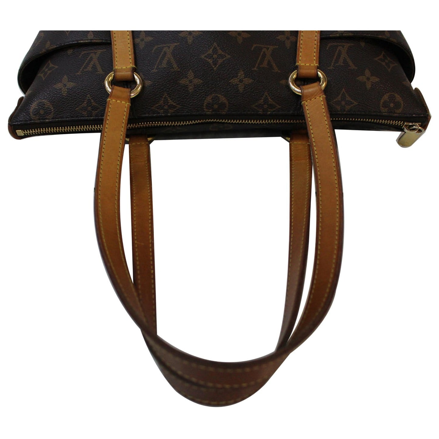 LOUIS VUITTON Totally PM Monogram Canvas Shoulder Bag Brown