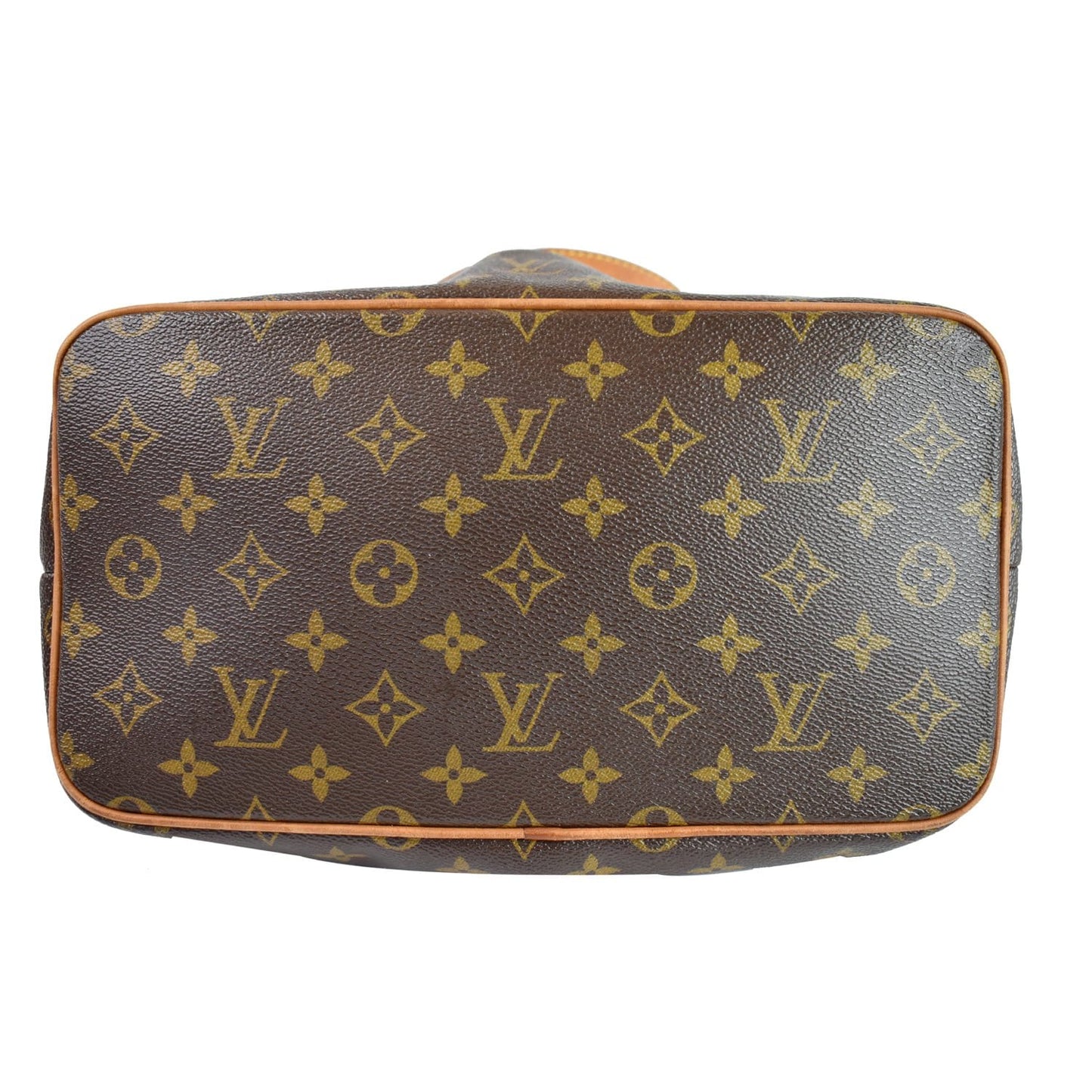 LOUIS VUITTON Palermo PM Monogram Canvas Shoulder Bag Brown
