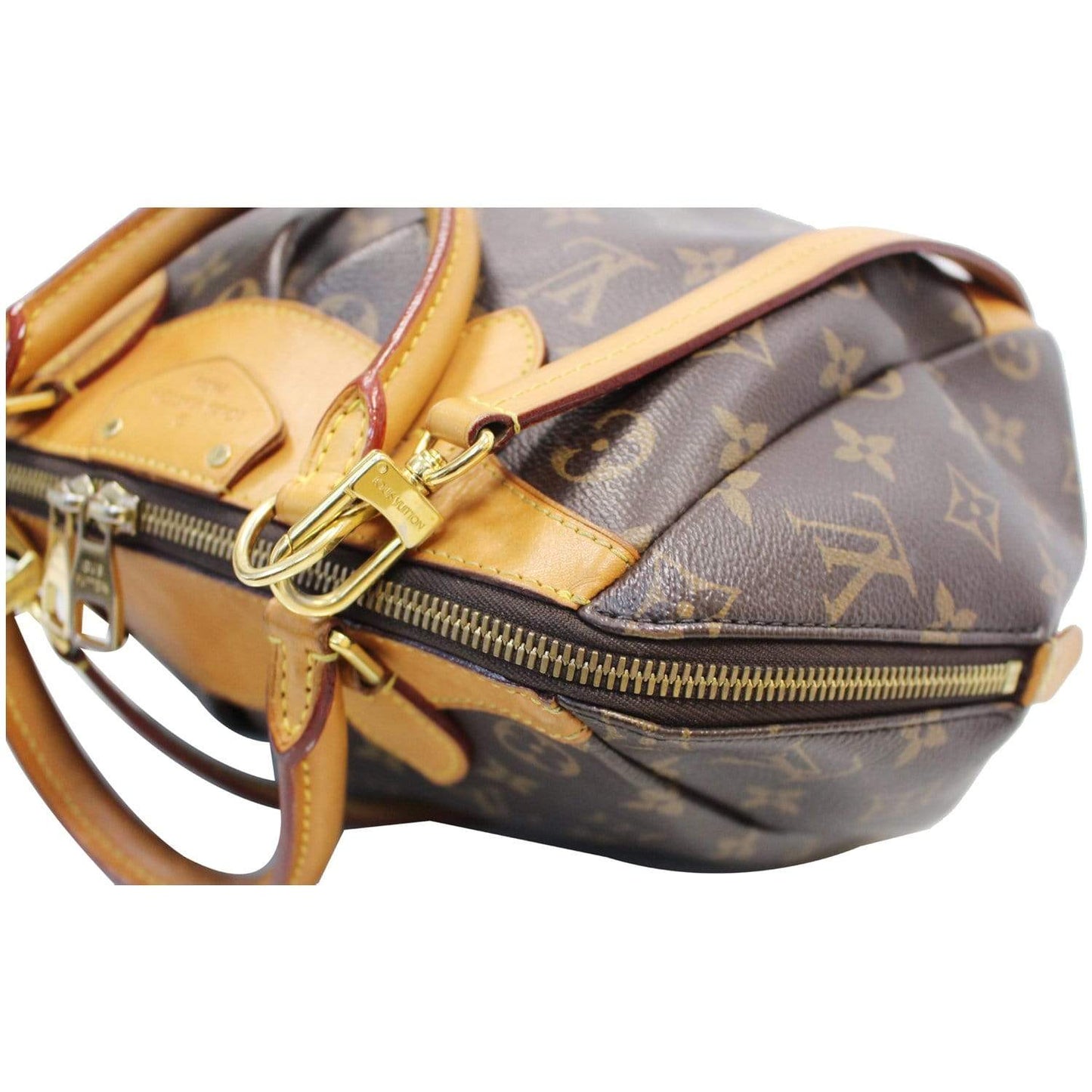 LOUIS VUITTON Segur Monogram Canvas Shoulder Bag Brown - 20% OFF