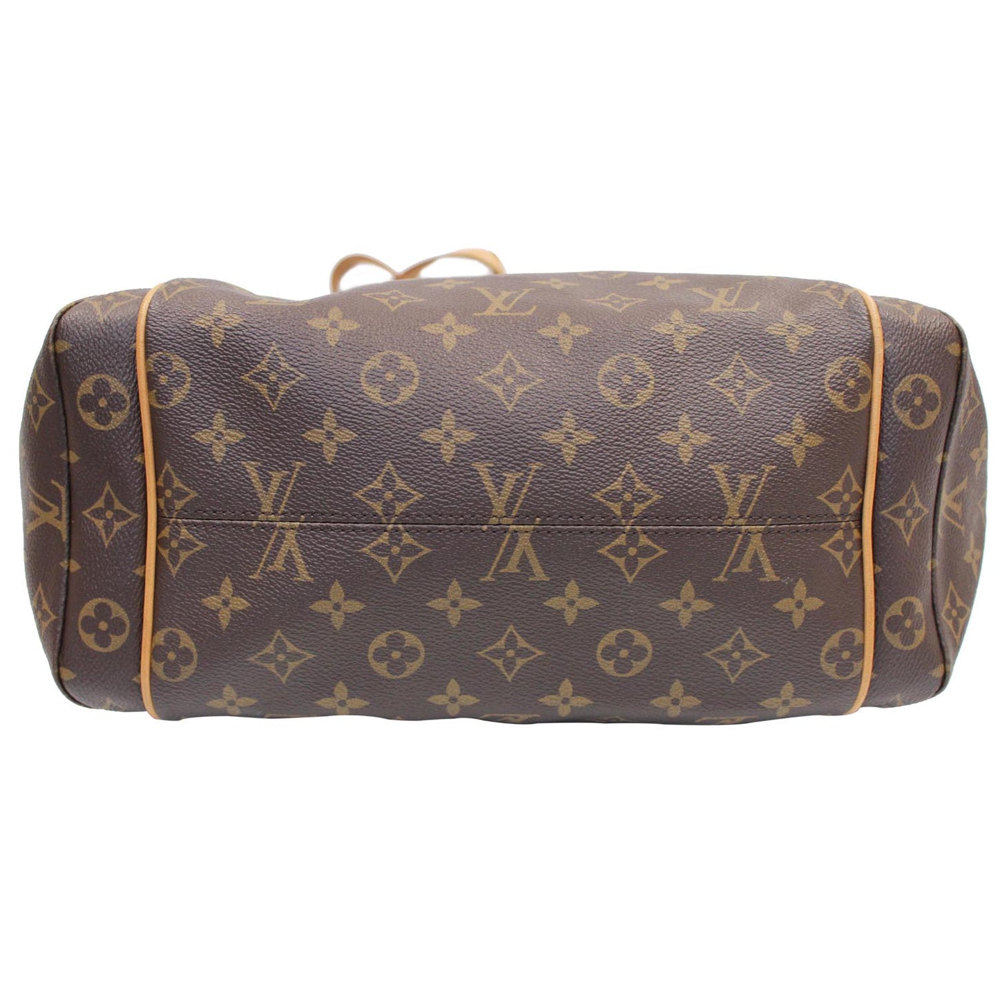 LOUIS VUITTON Totally MM Monogram Canvas Shoulder Bag Brown