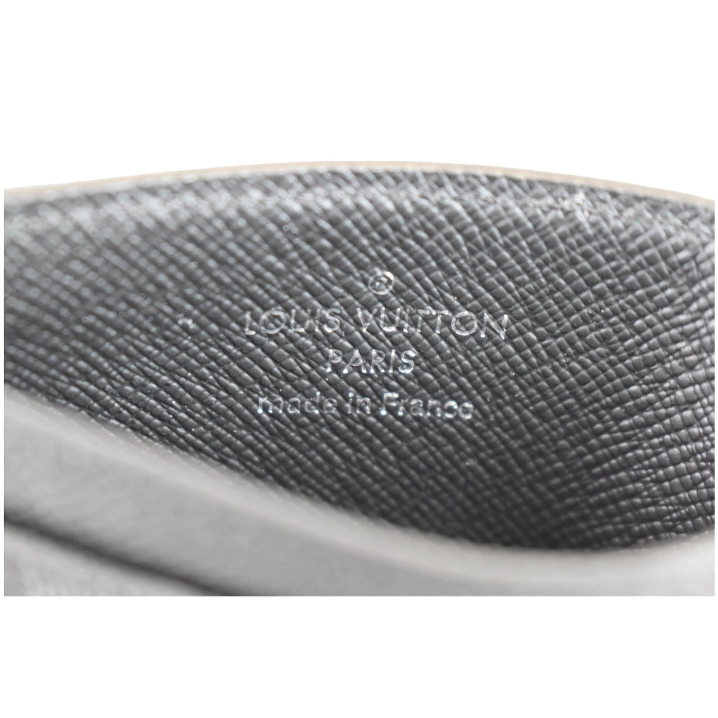 LOUIS VUITTON Neo Damier Graphite Card Holder Black