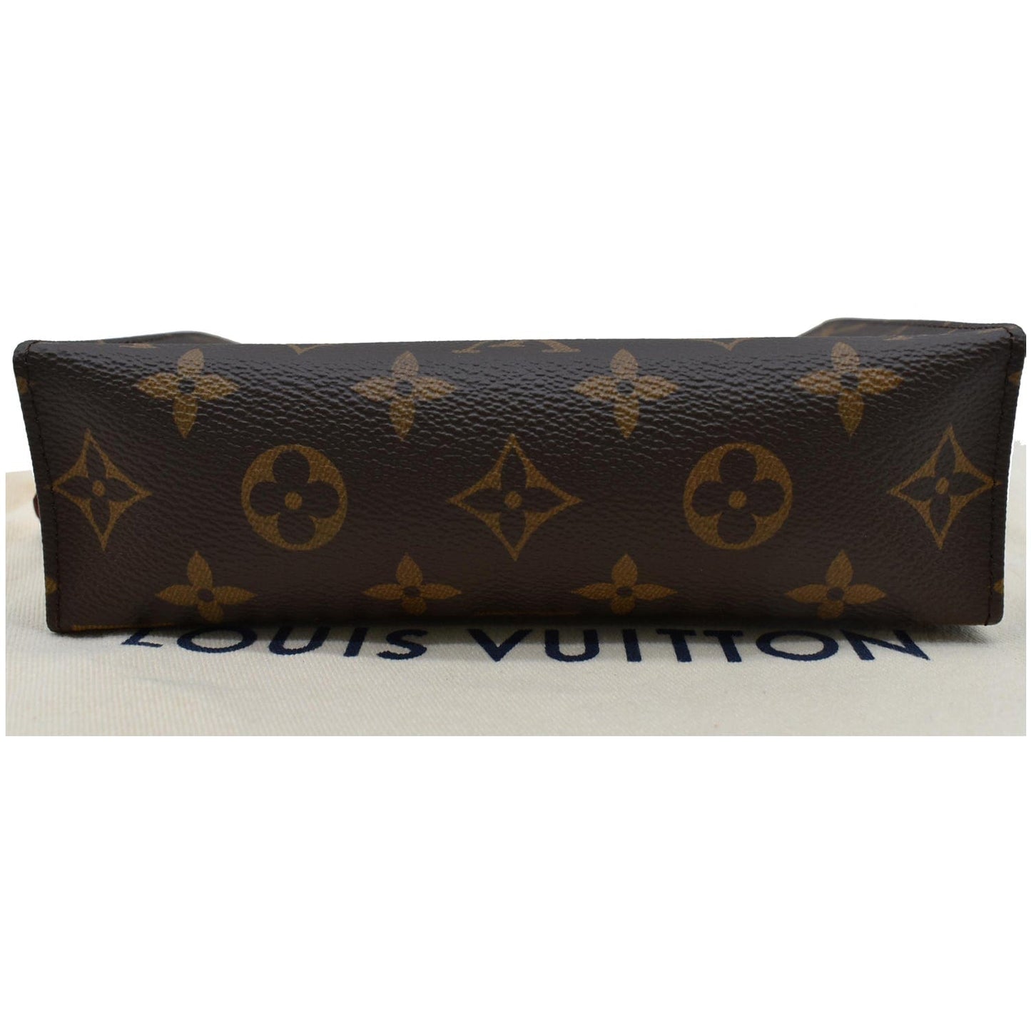 LOUIS VUITTON Toiletry 19 Monogram Canvas Cosmetics Pouch Brown