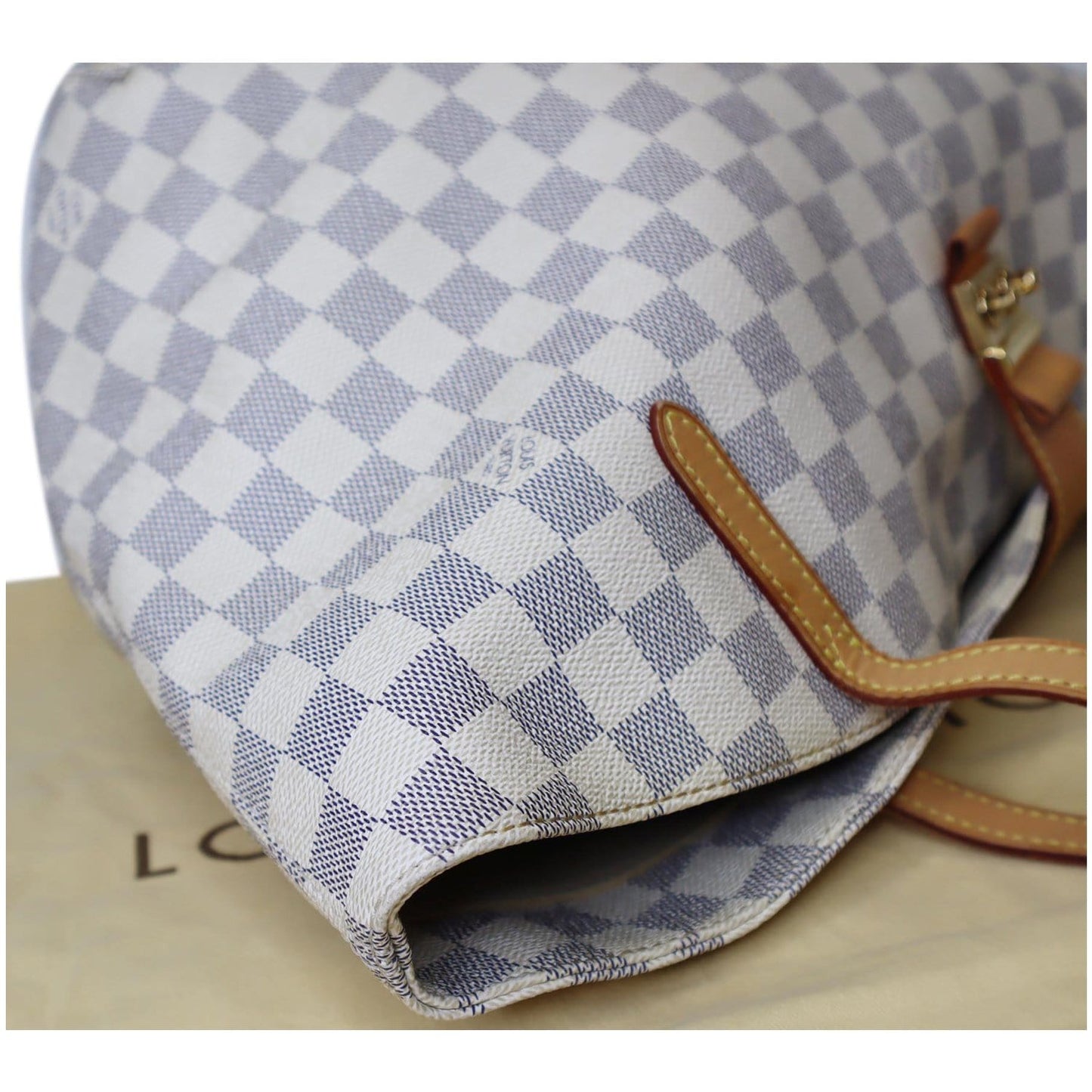 LOUIS VUITTON Salina PM Damier Azur Shoulder Bag White - 15% OFF