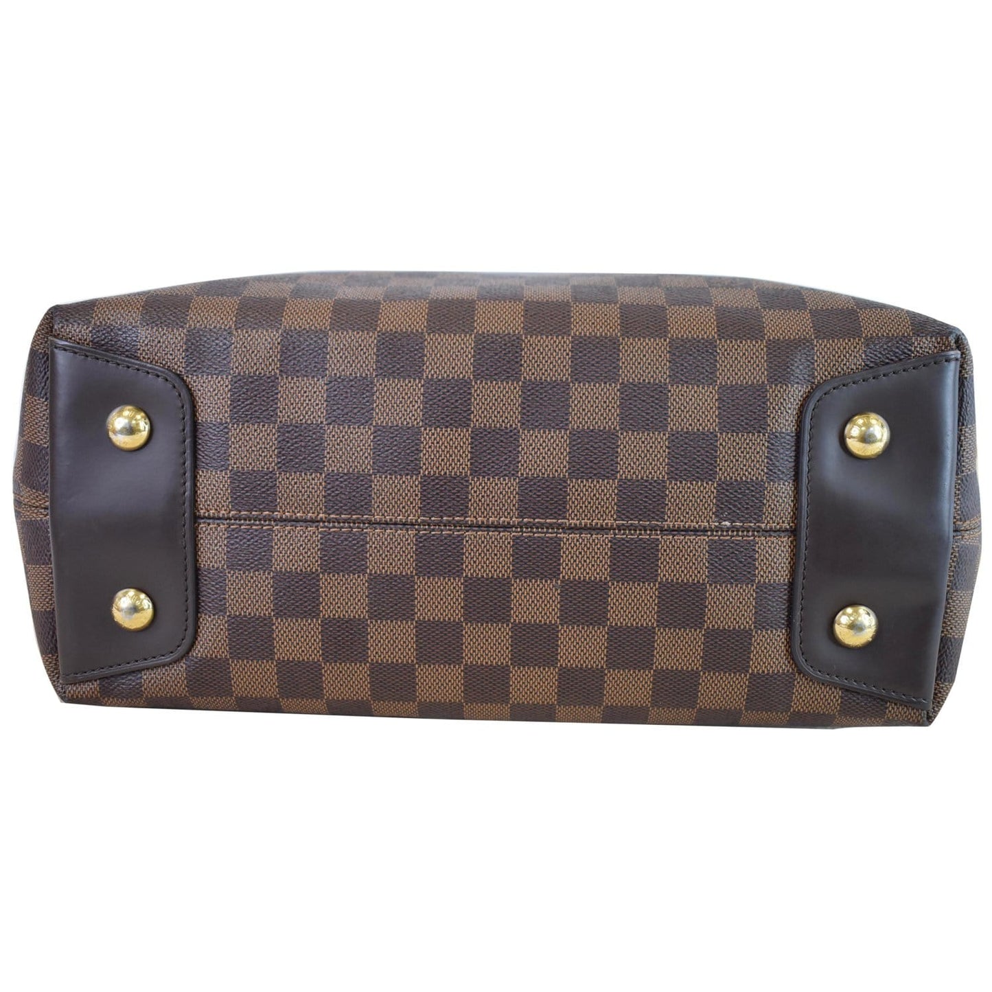 LOUIS VUITTON Duomo Hobo Damier Ebene Hobo Bag Brown