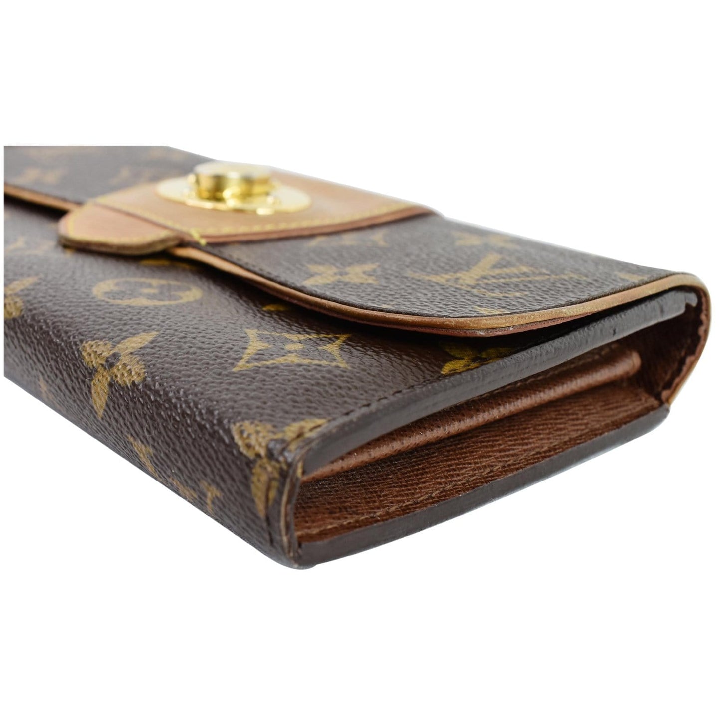 LOUIS VUITTON Monogram Canvas Boetie Wallet Brown