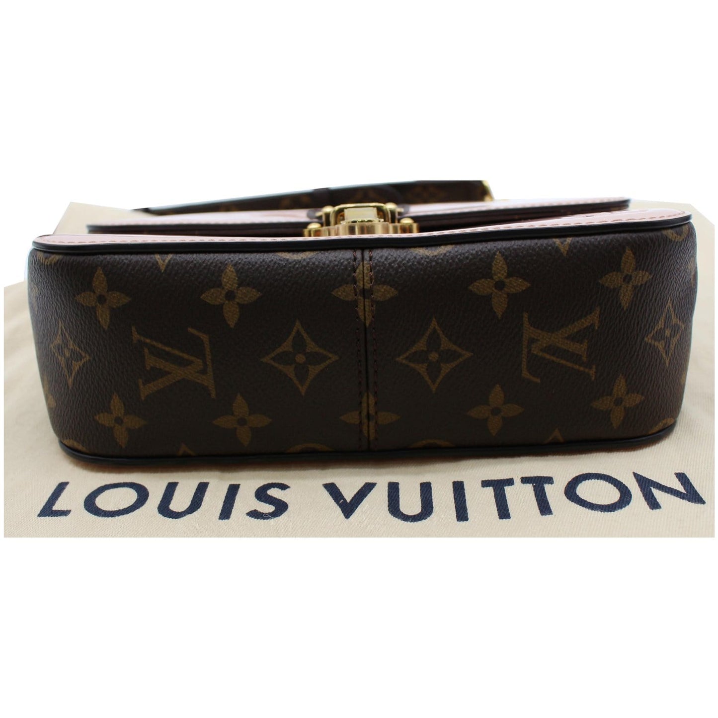 LOUIS VUITTON Cherrywood BB Patent Leather Shoulder Bag Rose Ballerine - 25% OFF