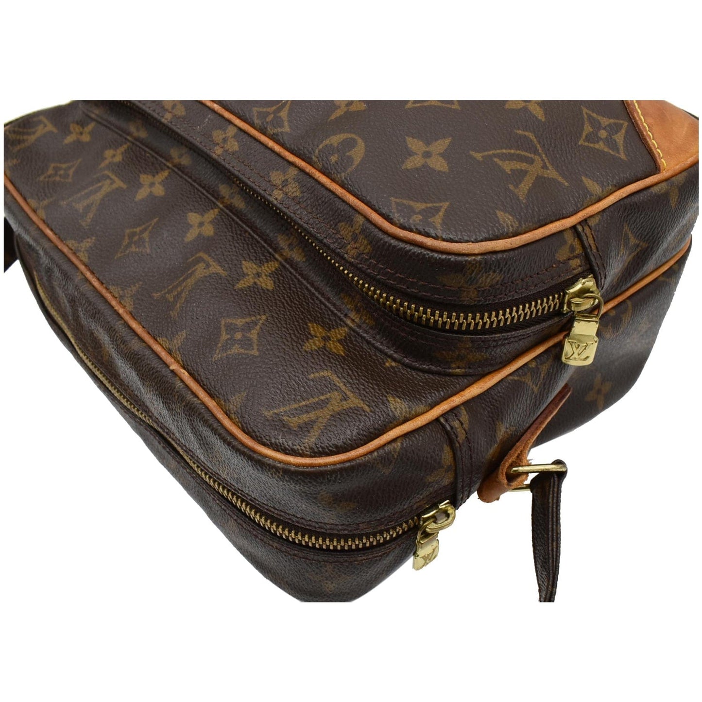 LOUIS VUITTON Nile Monogram Canvas Crossbody Shoulder Bag