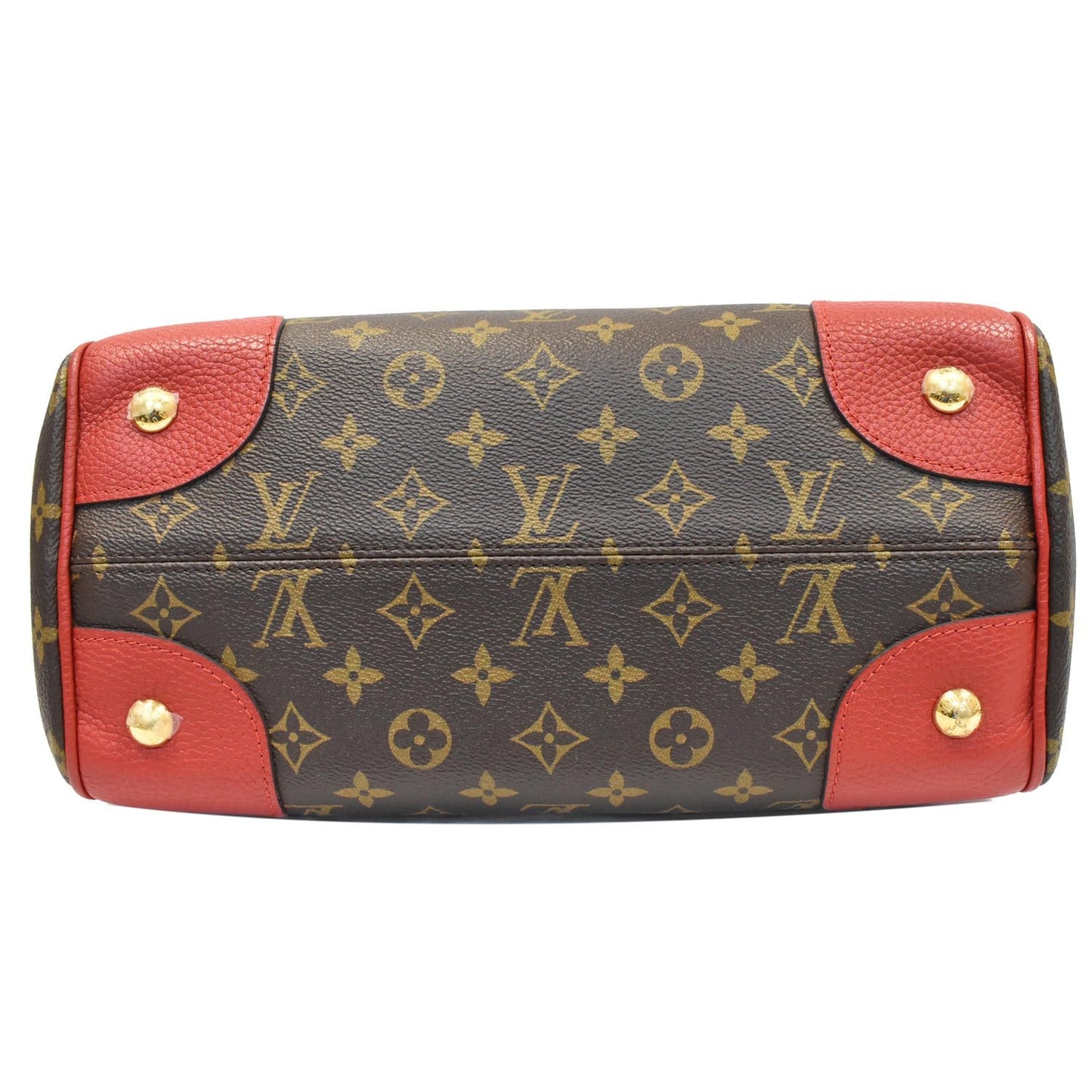 LOUIS VUITTON  Estrela NM Monogram Canvas Shoulder Bag Coquelicot