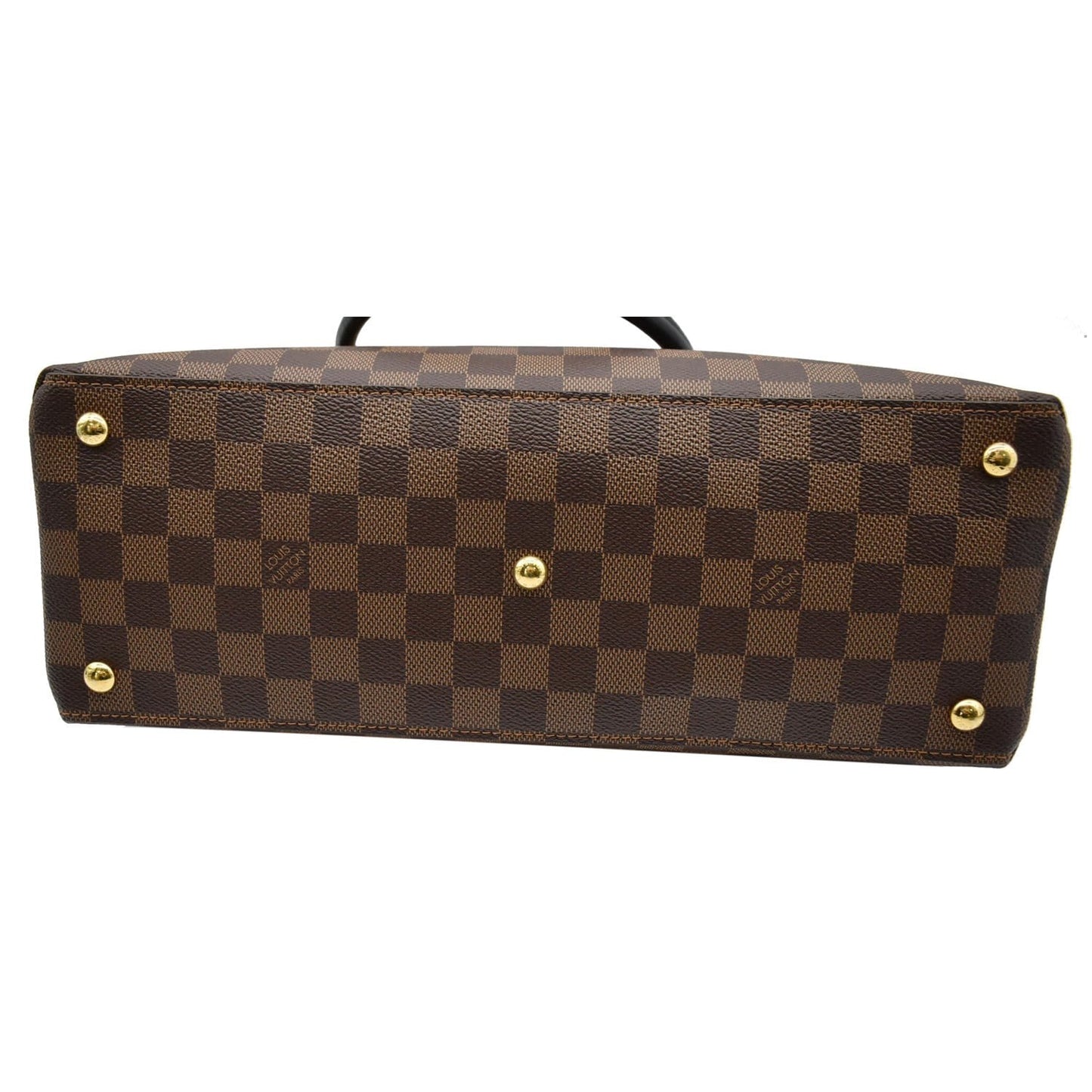 LOUIS VUITTON LV Riverside Damier Ebene Shoulder Bag Brown/Black
