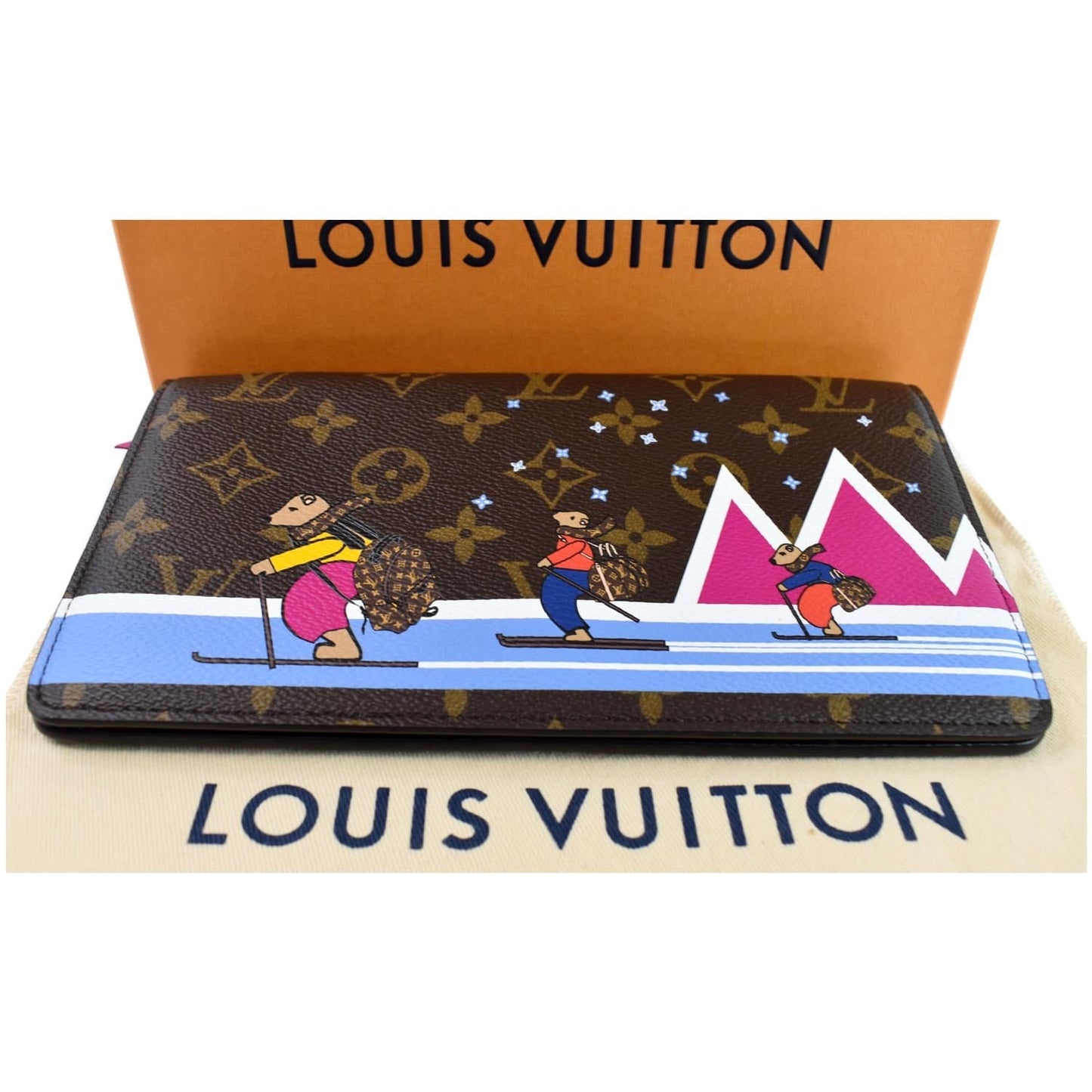 LOUIS VUITTON Weekend Pochette Monogram Canvas Shoulder Clutch Brown - 15% OFF