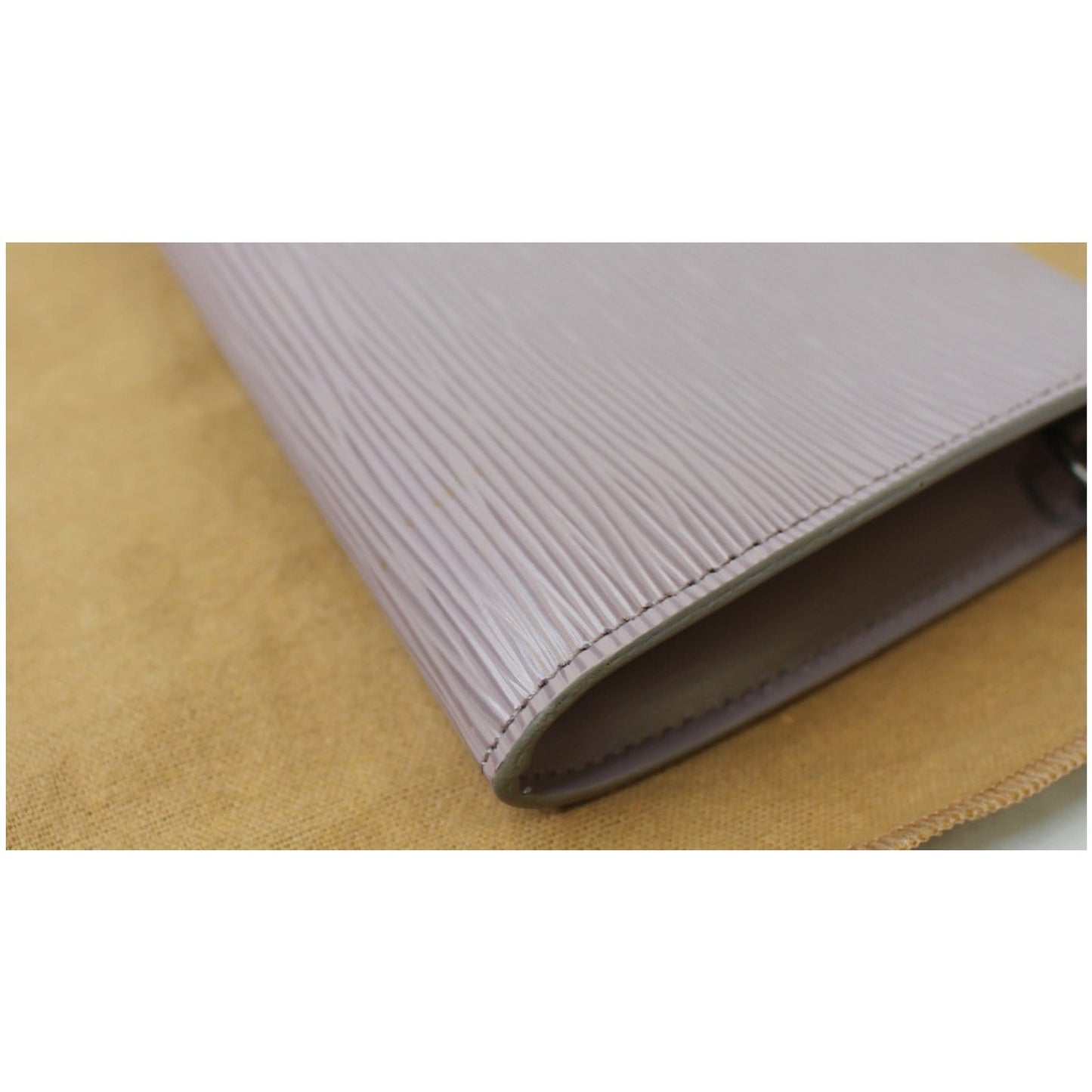 LOUIS VUITTON Epi Leather Pochette Accessories 24 Pouch Lilac