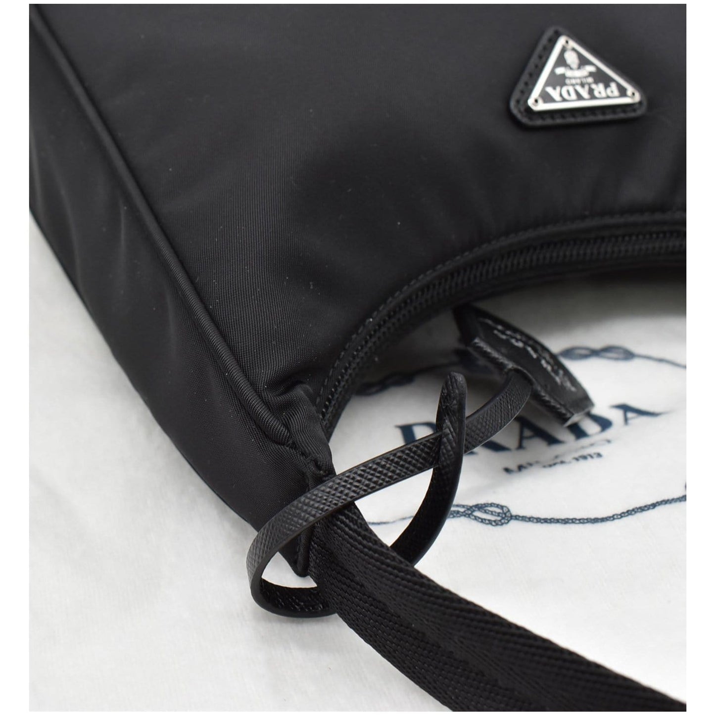 PRADA Re-Edition 2000 Mini Nylon Shoulder Bag Black