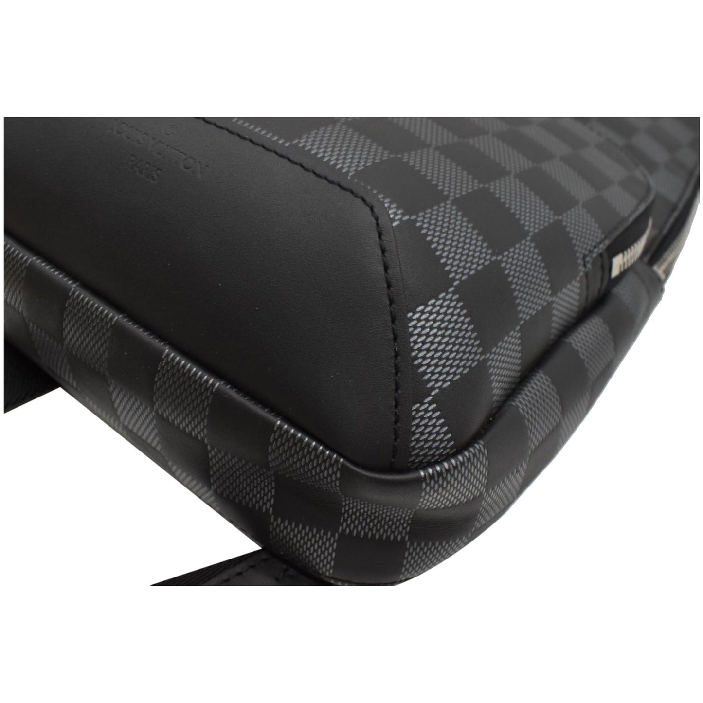 LOUIS VUITTON Avenue Sling Damier Graphite Crossbody Bag Black - 15% OFF