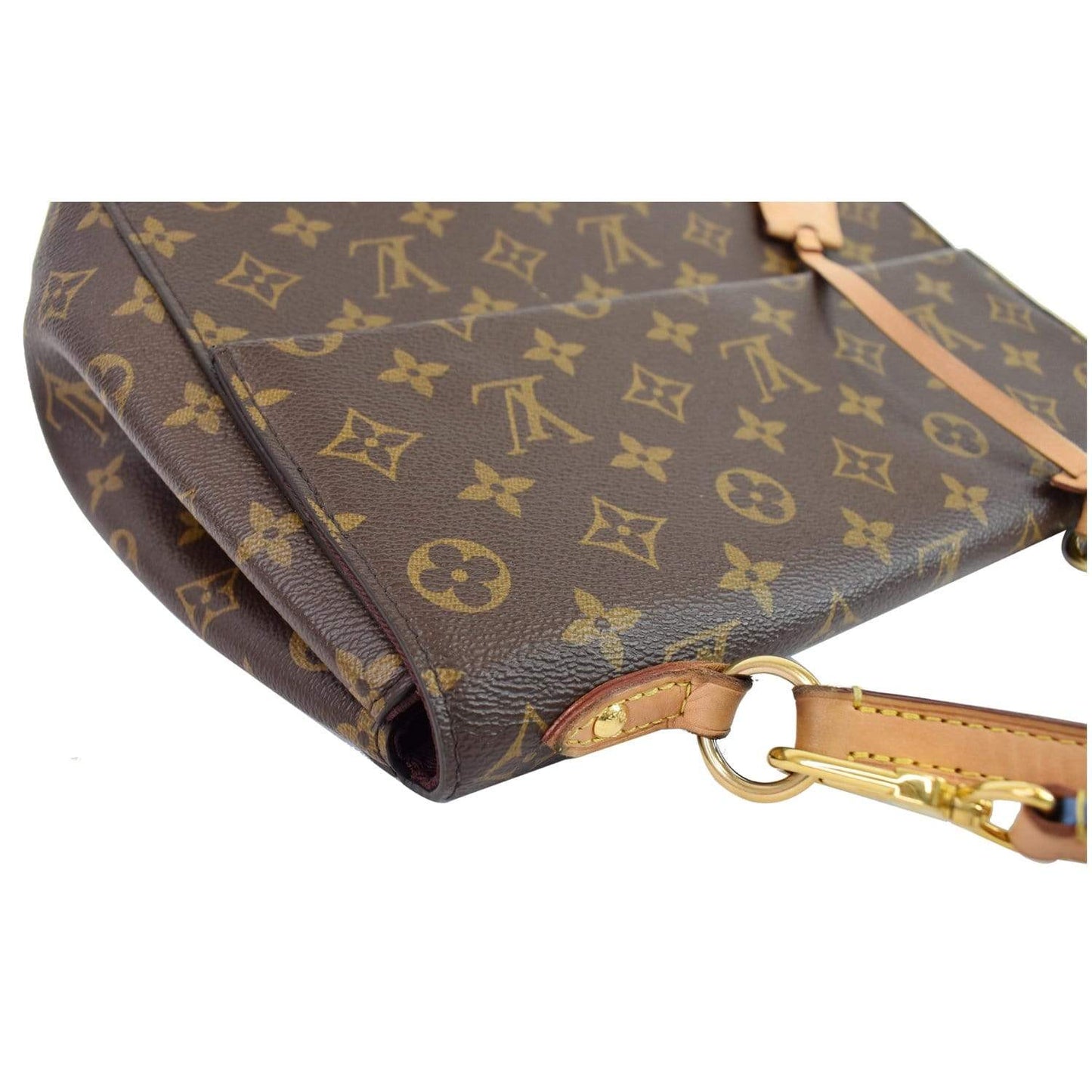 LOUIS VUITTON Cluny MM Monogram Canvas Shoulder Bag Brown - 15% OFF
