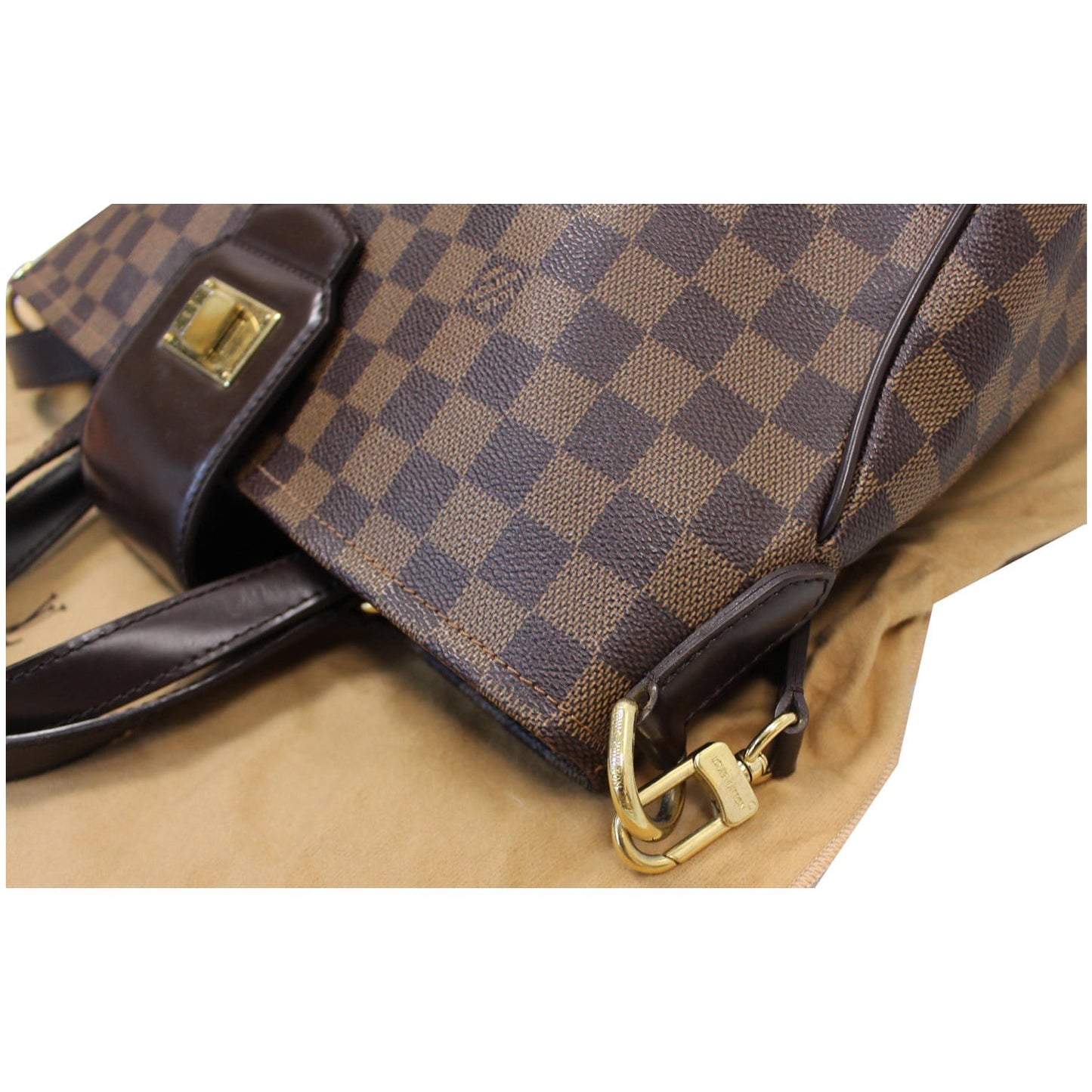 LOUIS VUITTON Cabas Rosebery Damier Ebene Shoulder Bag Brown - 25% OFF