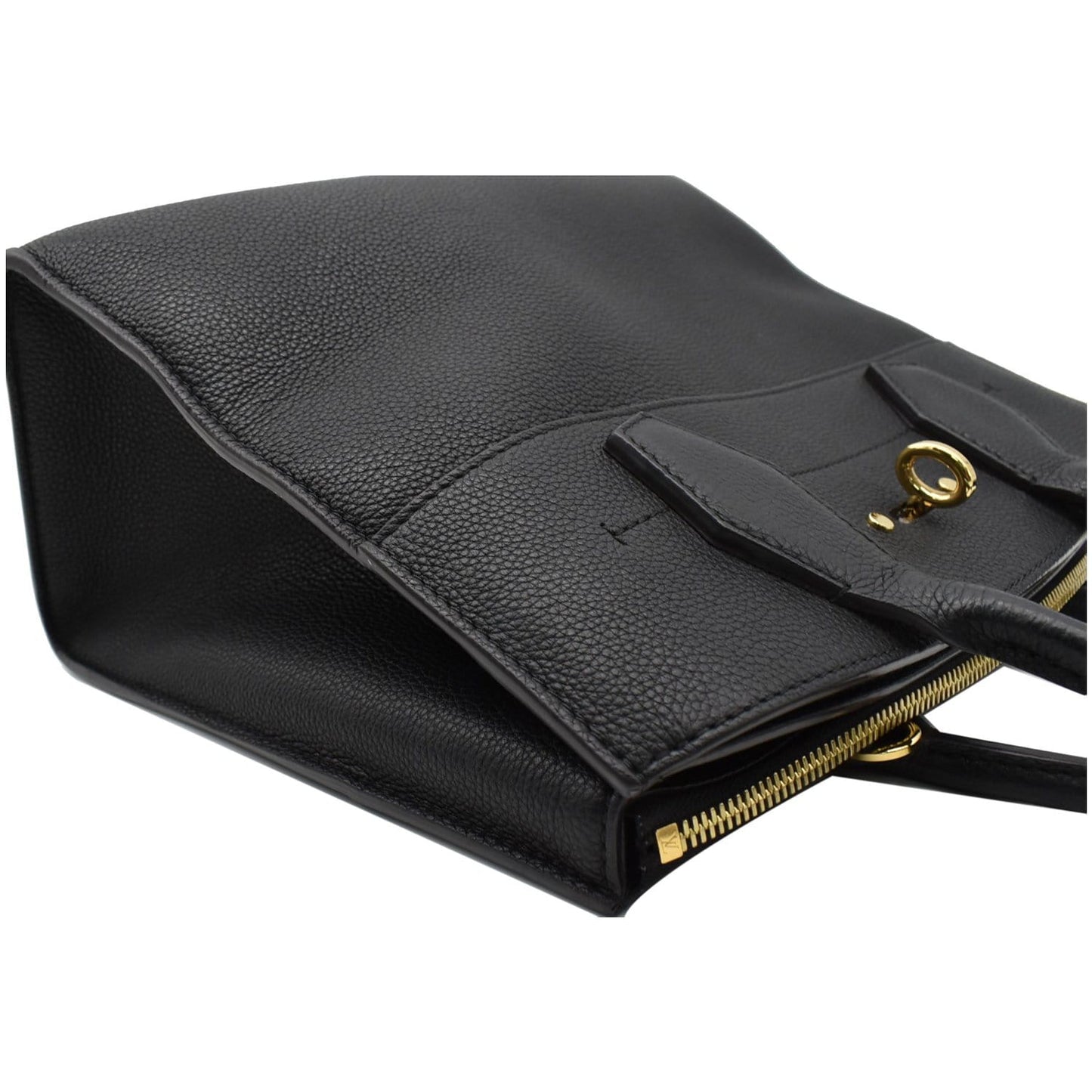 LOUIS VUITTON City Steamer MM Leather Shoulder Bag Noir
