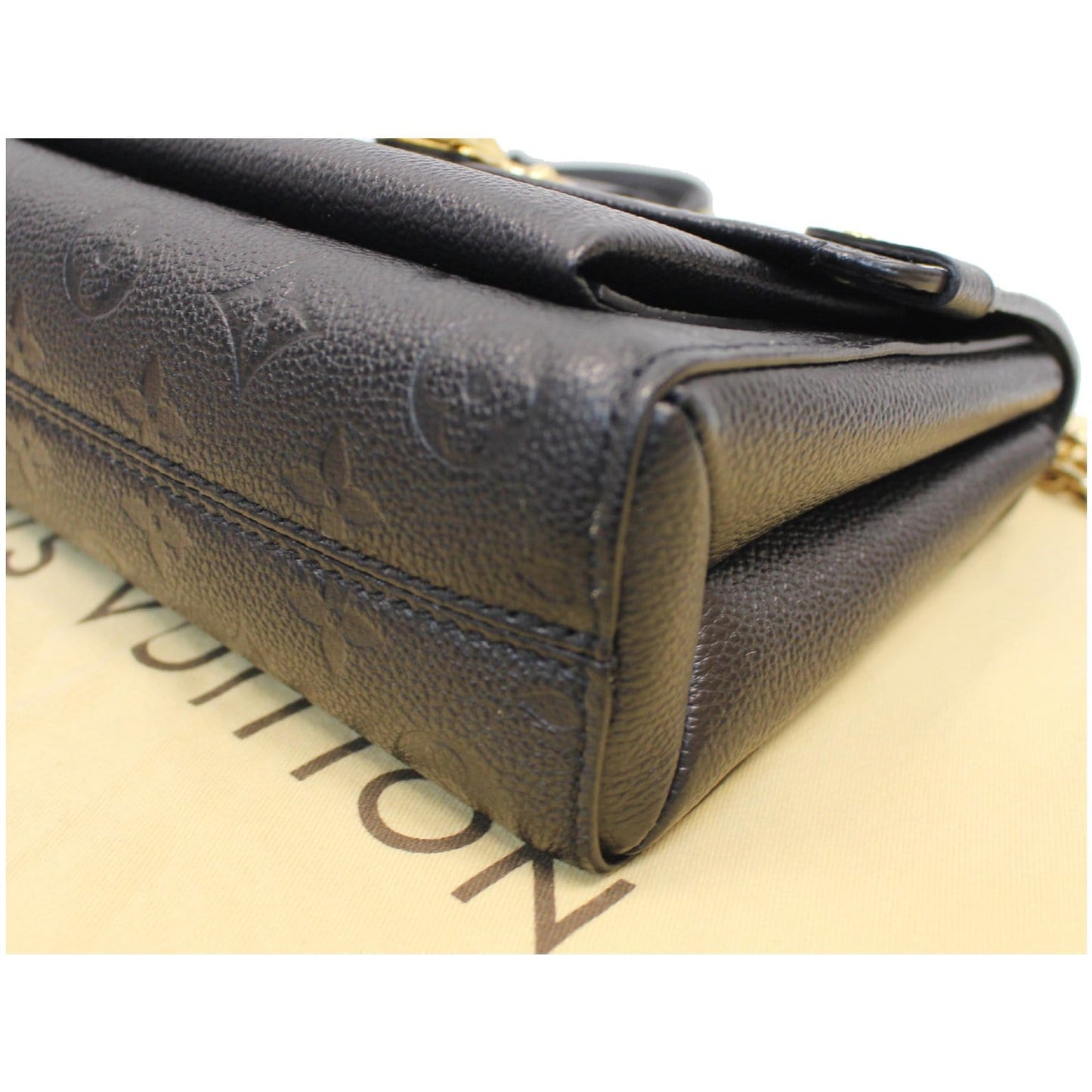 LOUIS VUITTON Vavin BB Monogram Empreinte Shoulder Bag Black