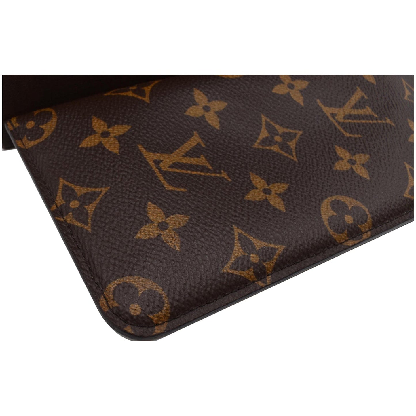 LOUIS VUITTON GM Monogram Canvas Glasses Case Brown