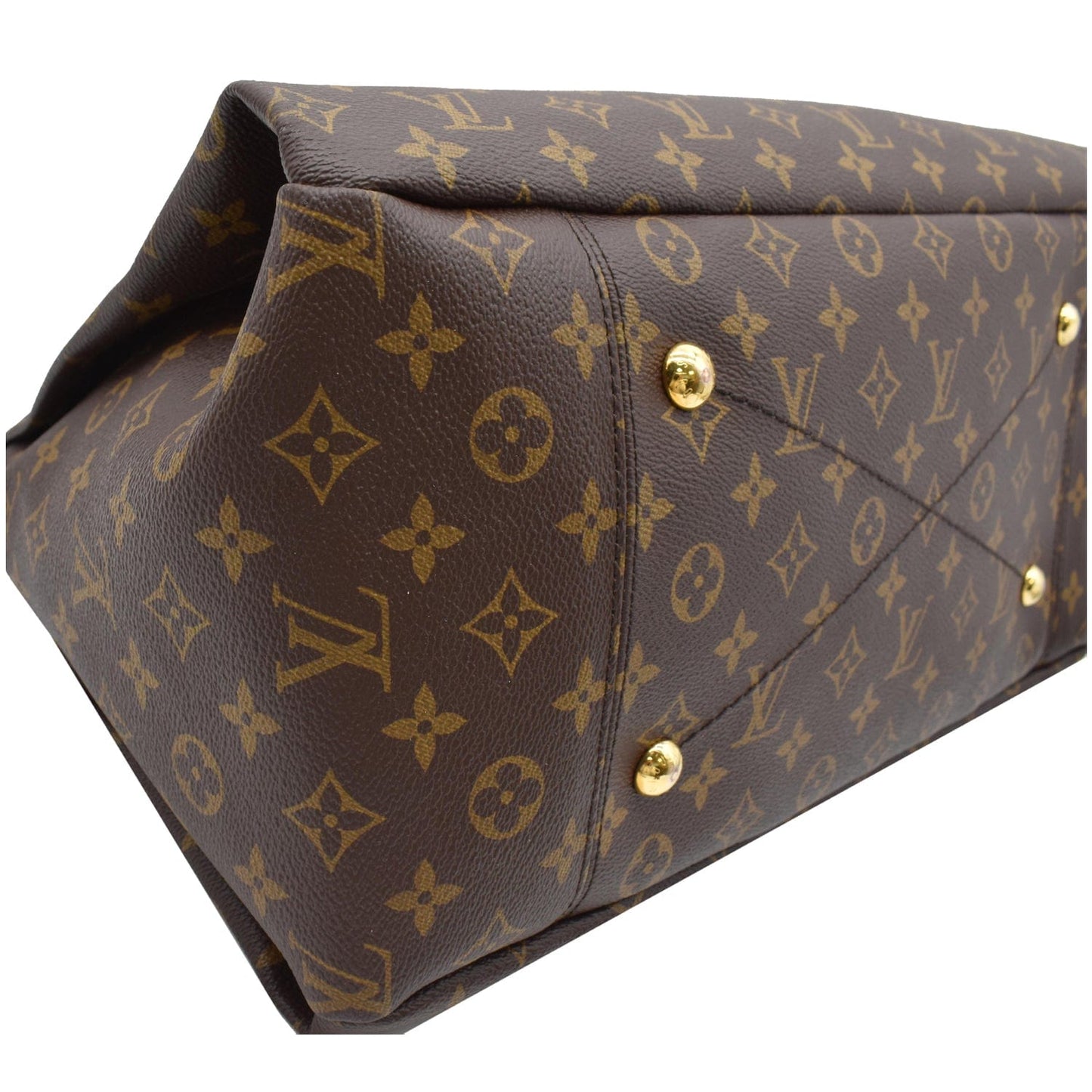 LOUIS VUITTON Artsy MM Monogram Canvas Hobo Bag Brown
