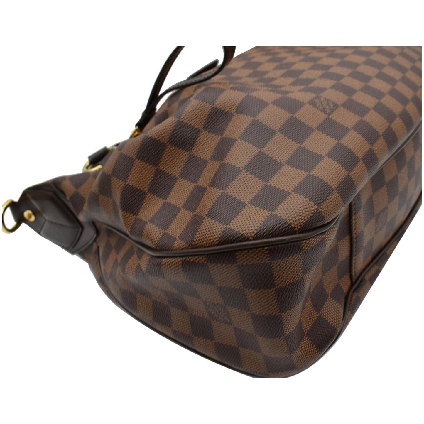 LOUIS VUITTON Evora MM Damier Ebene Shoulder Bag Brown