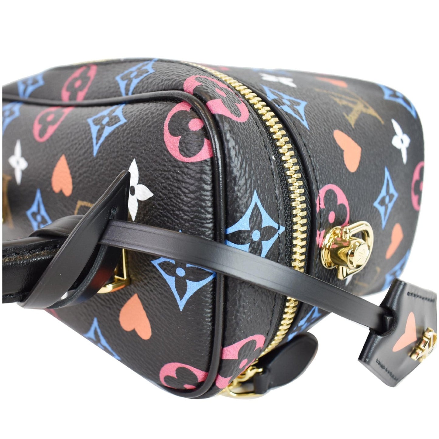 LOUIS VUITTON Game On Vanity PM Monogram Canvas Crossbody Bag Black
