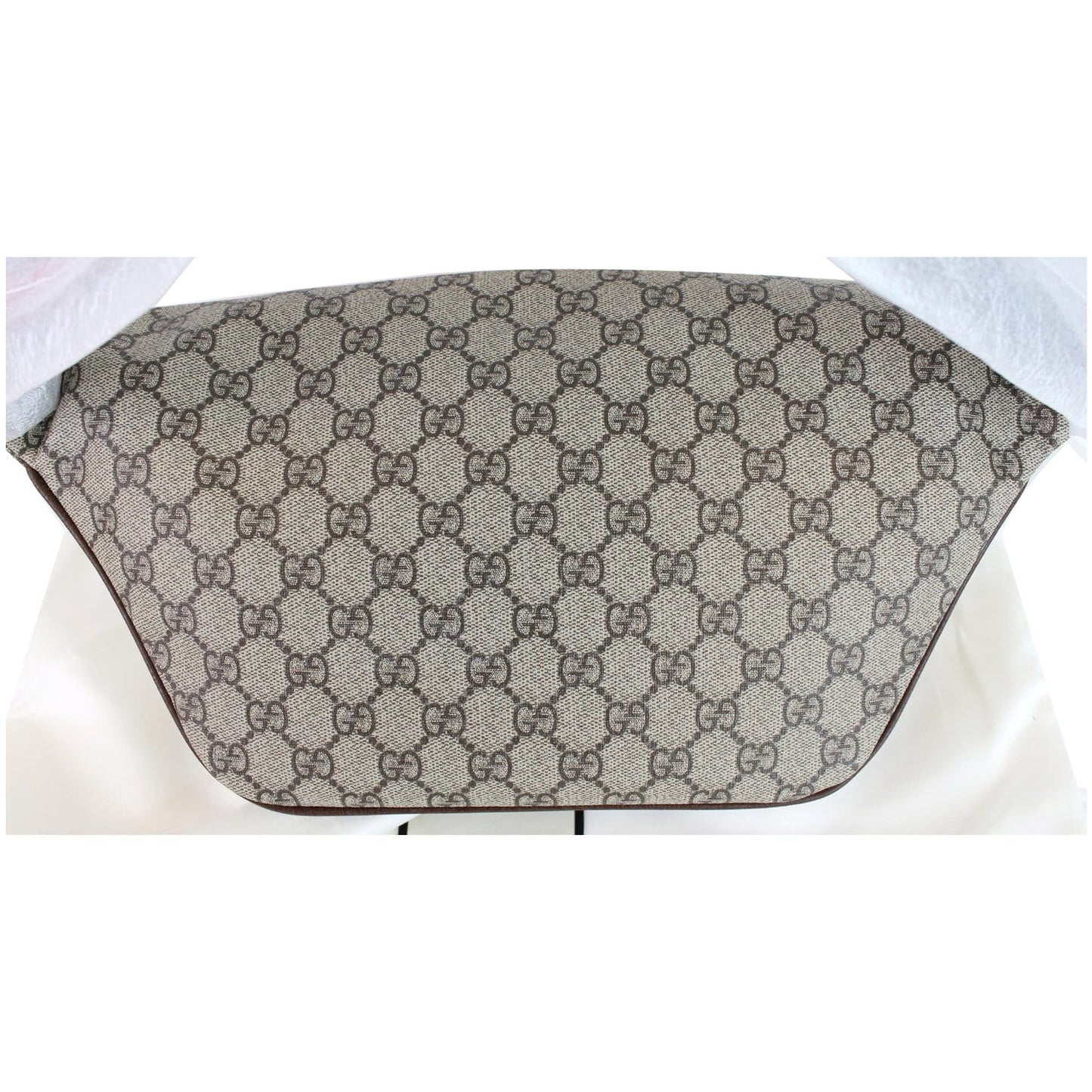 GUCCI Courrier GG Supreme Canvas Belt Waist Bum Bag Beige 529711