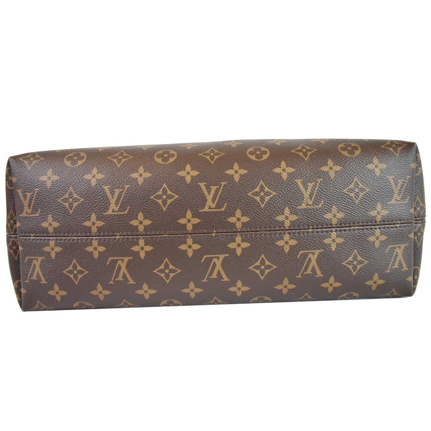 LOUIS VUITTON Graceful MM Monogram Canvas Shoulder Bag Brown