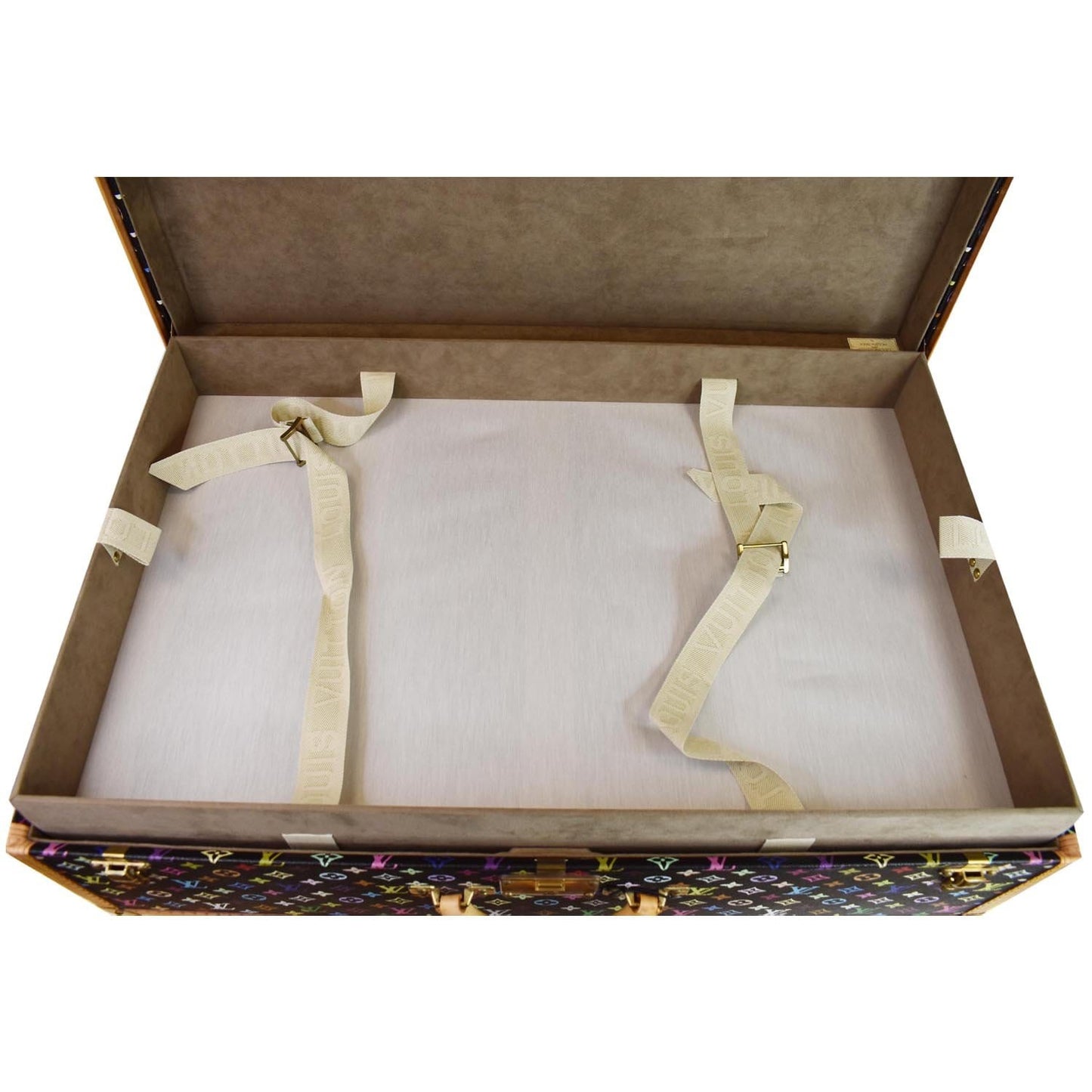 LOUIS VUITTON Alzer 80 Multicolor Monogram  Suitcase Travel Bag Black