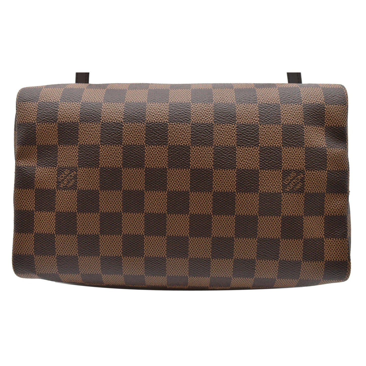 LOUIS VUITTON Speedy 25 Bandouliere Damier Ebene Crossbody Bag Brown