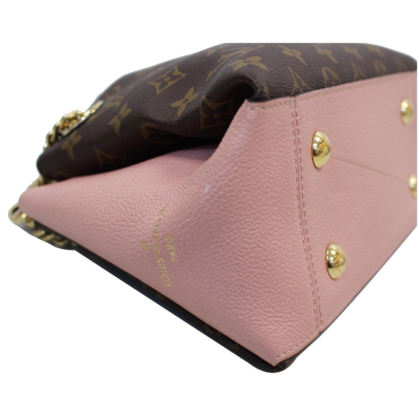 LOUIS VUITTON Surene BB Monogram Canvas Shoulder Bag Rose Poudre
