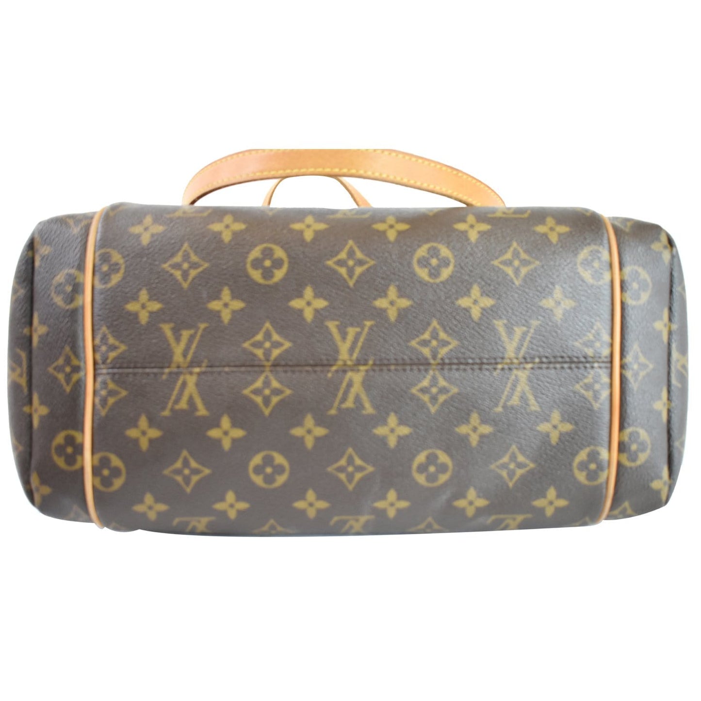 LOUIS VUITTON Totally MM Monogram Canvas Shoulder Bag Brown