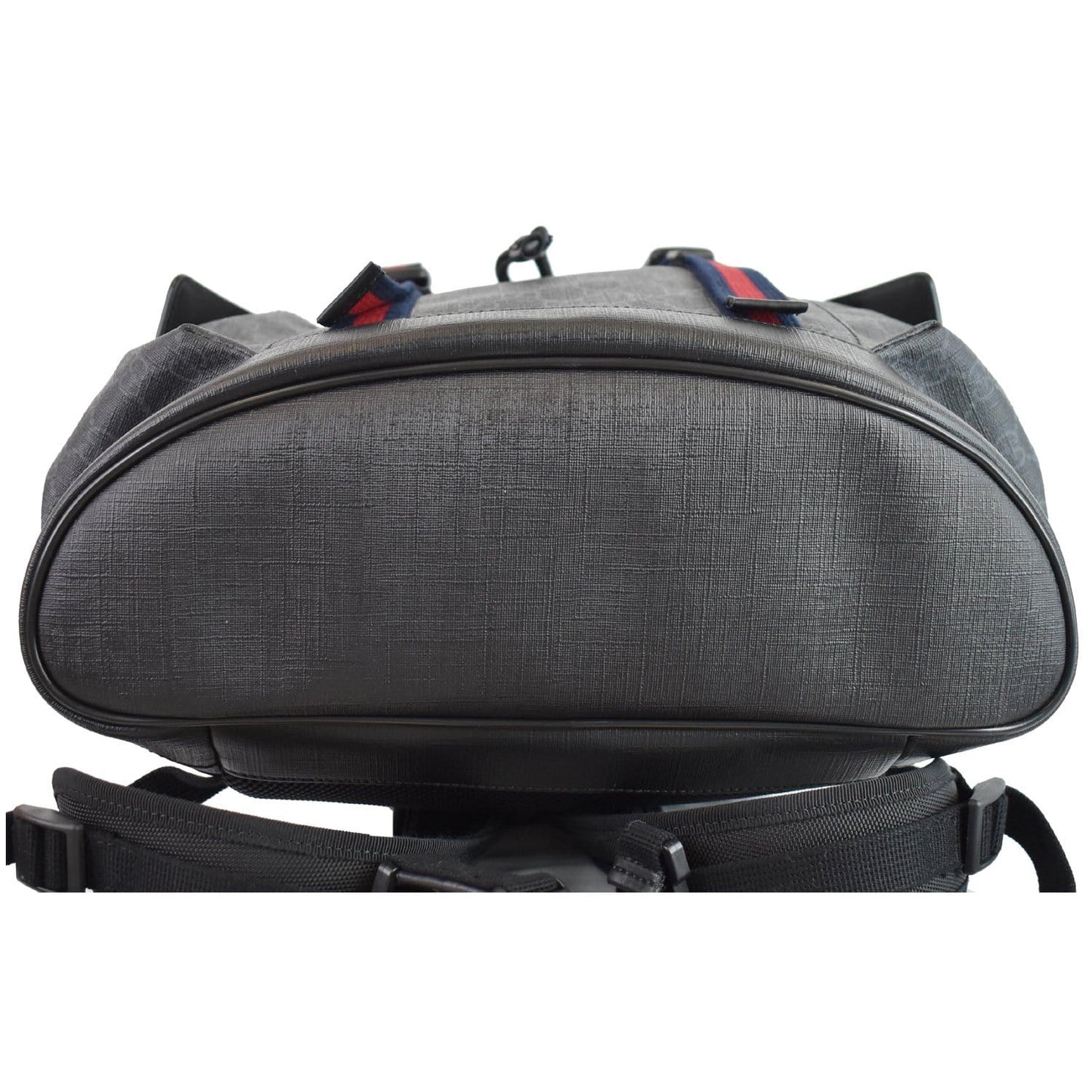 GUCCI GG Supreme Microfiber Backpack Bag 495563 Black