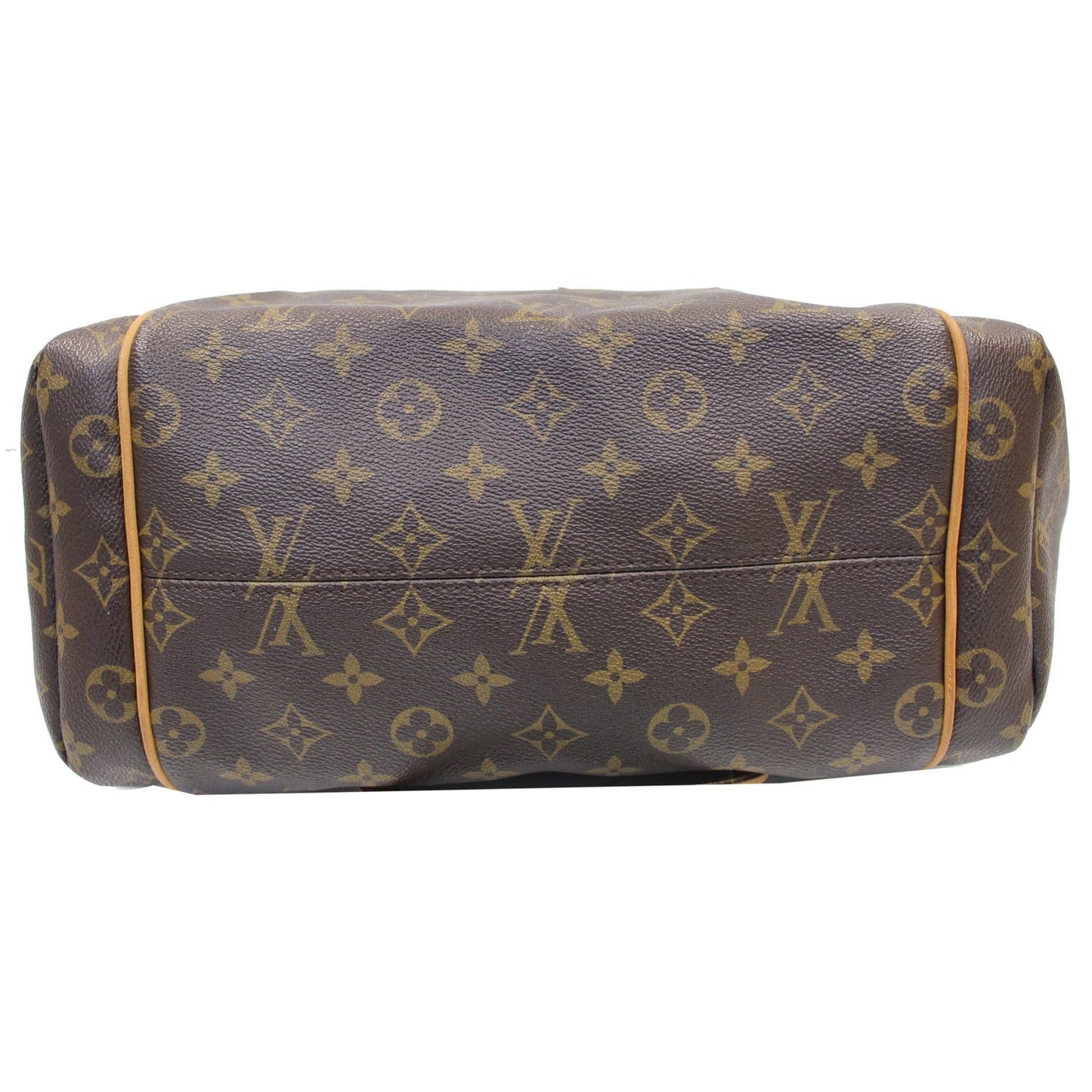 LOUIS VUITTON Totally MM Monogram Canvas Shoulder Bag Brown