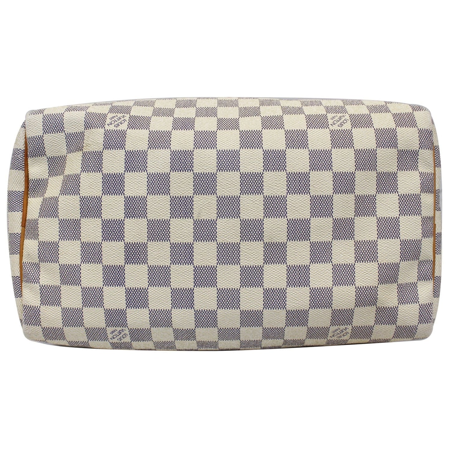 LOUIS VUITTON Speedy 30 Damier Azur Satchel Handbag