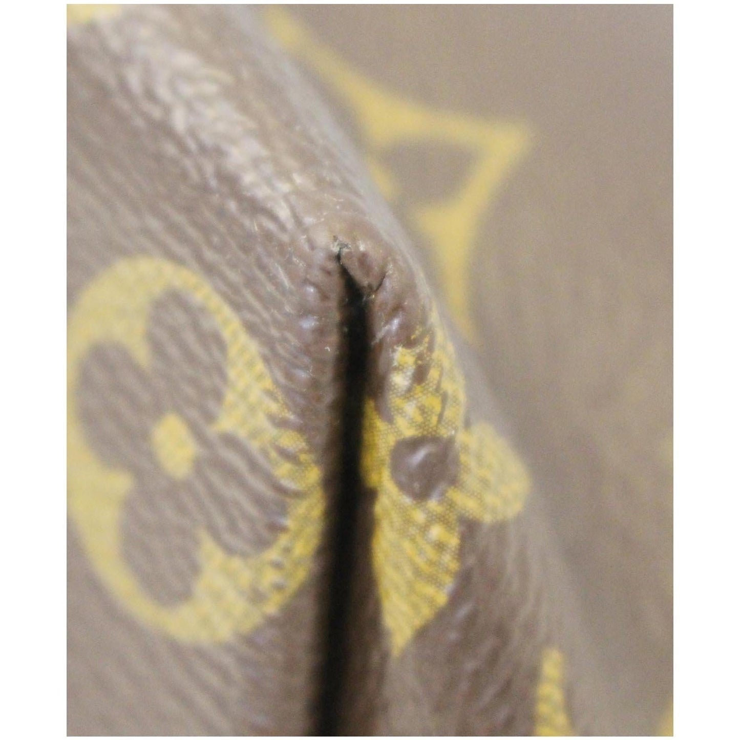 LOUIS VUITTON Iena PM Monogram Canvas Shoulder Bag Brown