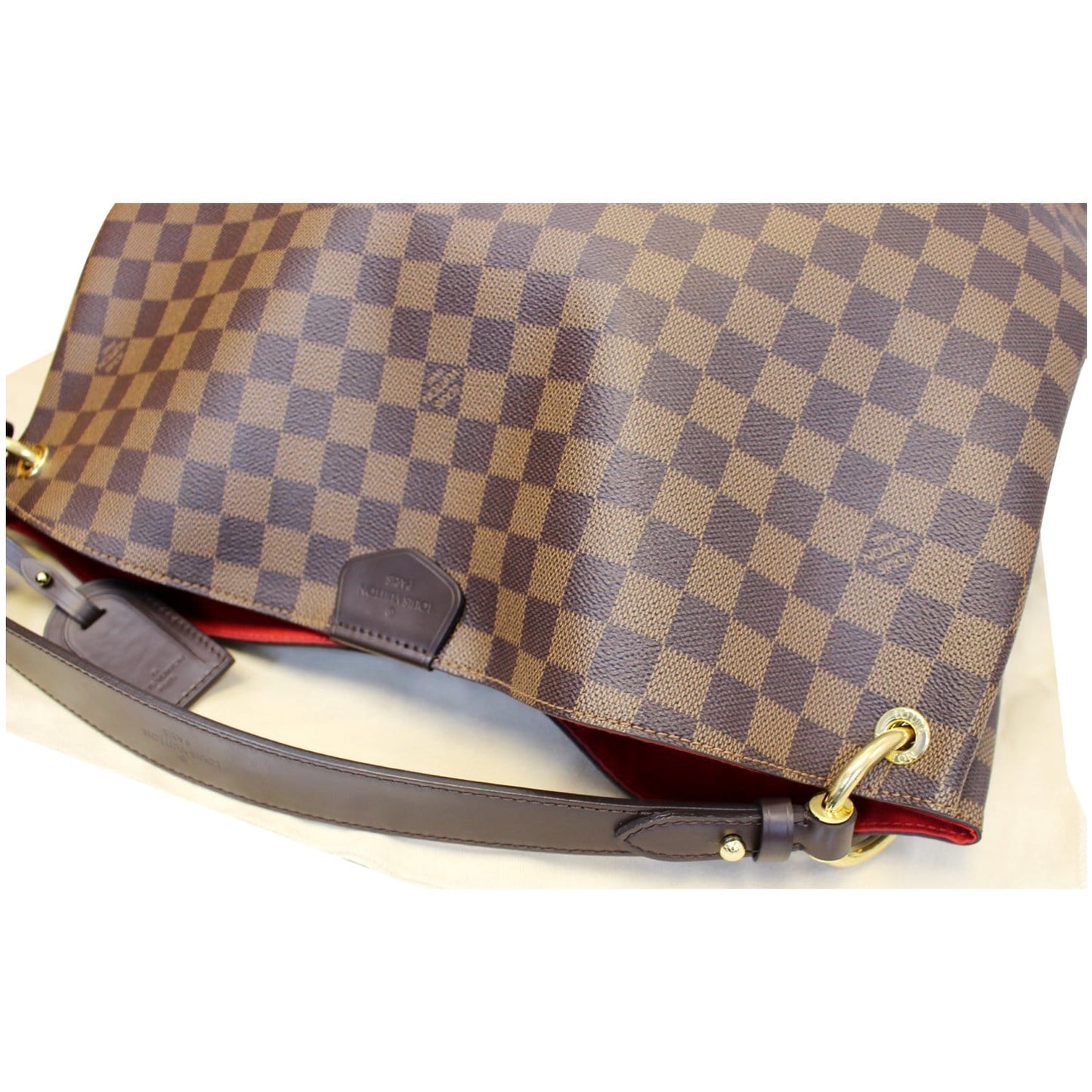 LOUIS VUITTON Graceful MM Damier Ebene Shoulder Bag