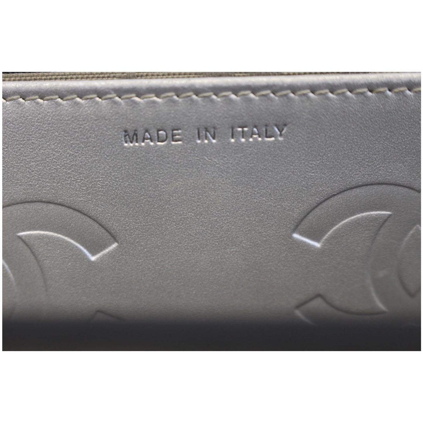 CHANEL Calfskin Quilted Cambon WOC Wallet On Chain