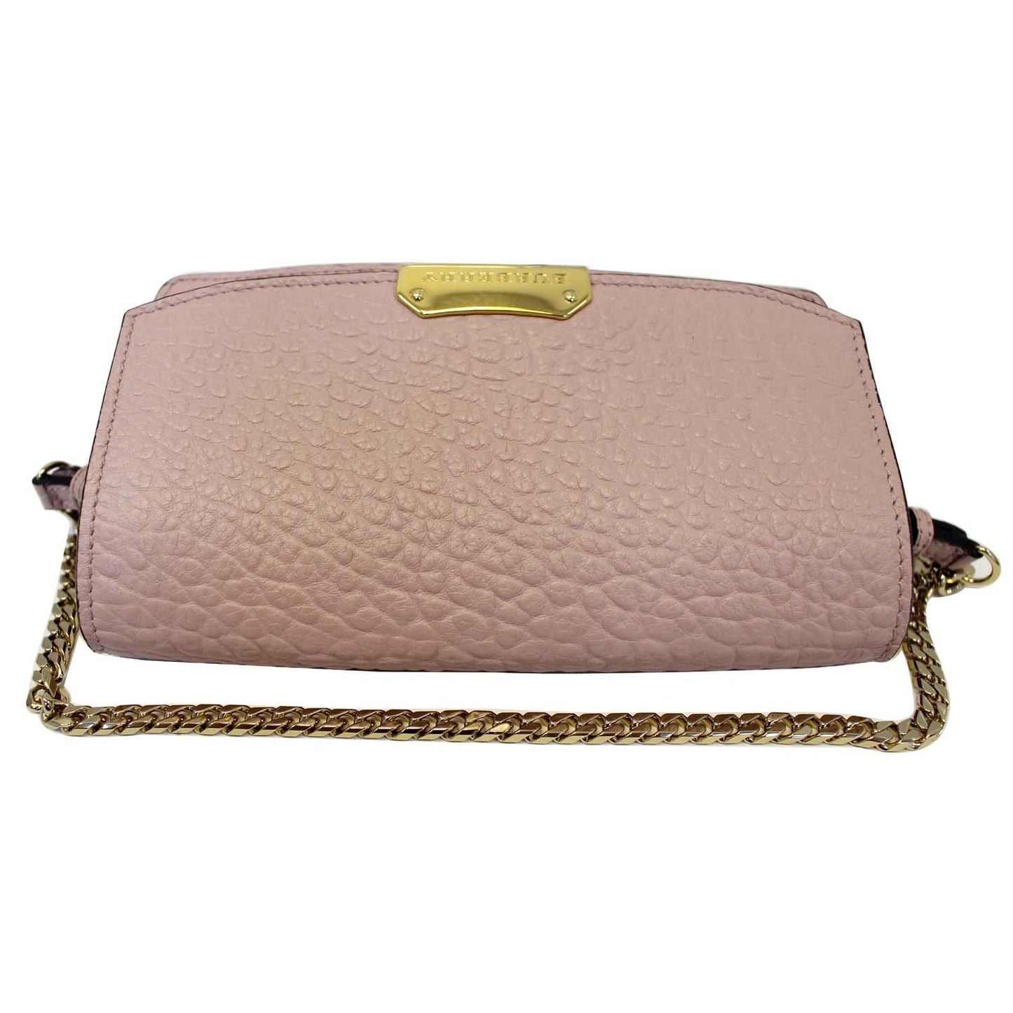 BURBERRY Signature Grain Madison Small Clutch Bag