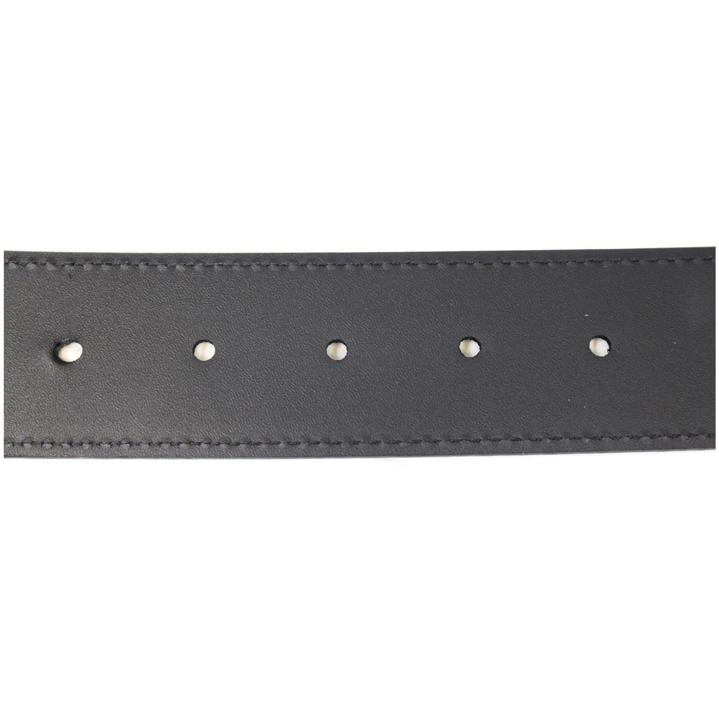 LOUIS VUITTON Damier Graphite LV Initiales Belt