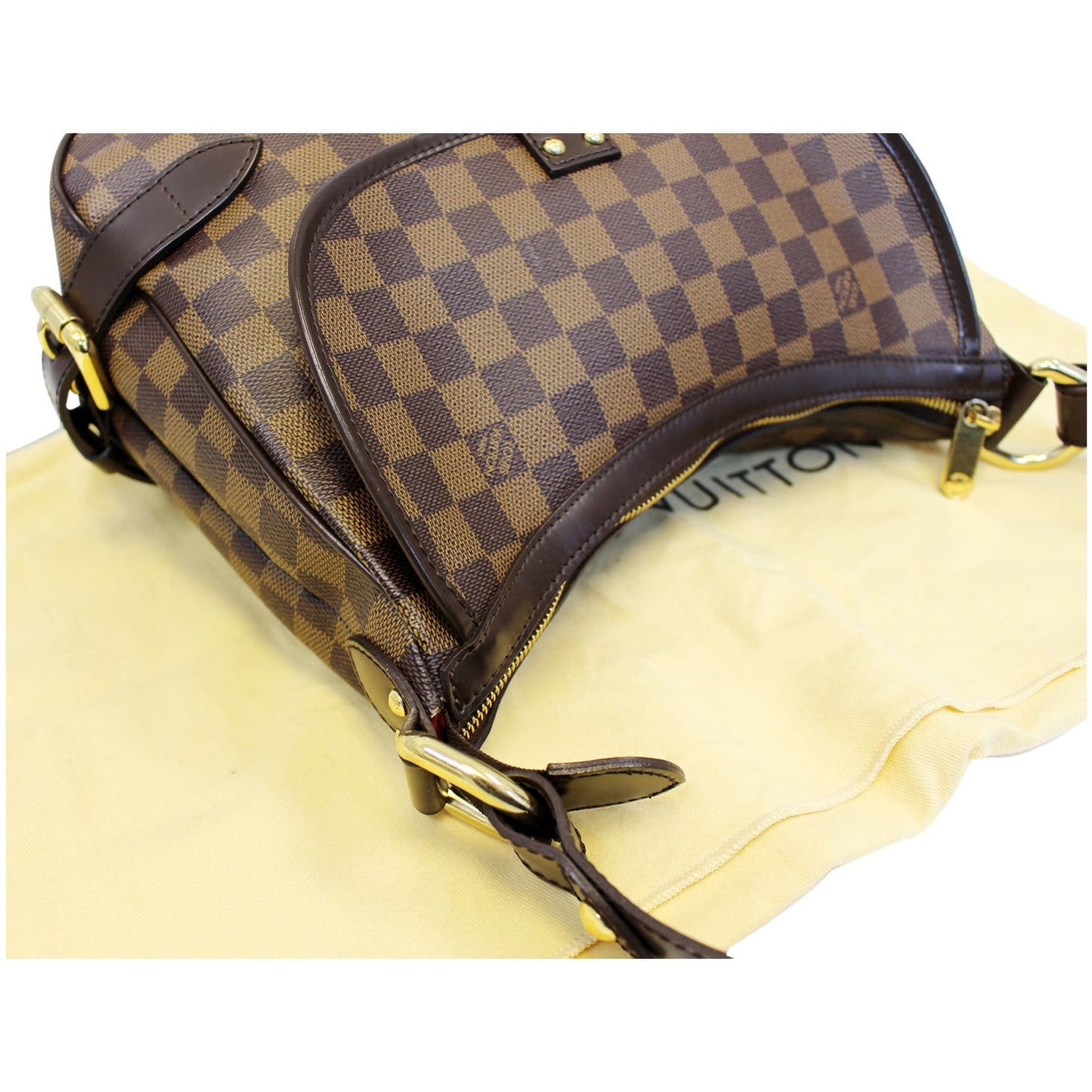 LOUIS VUITTON Highbury Damier Ebene Shoulder Handbag