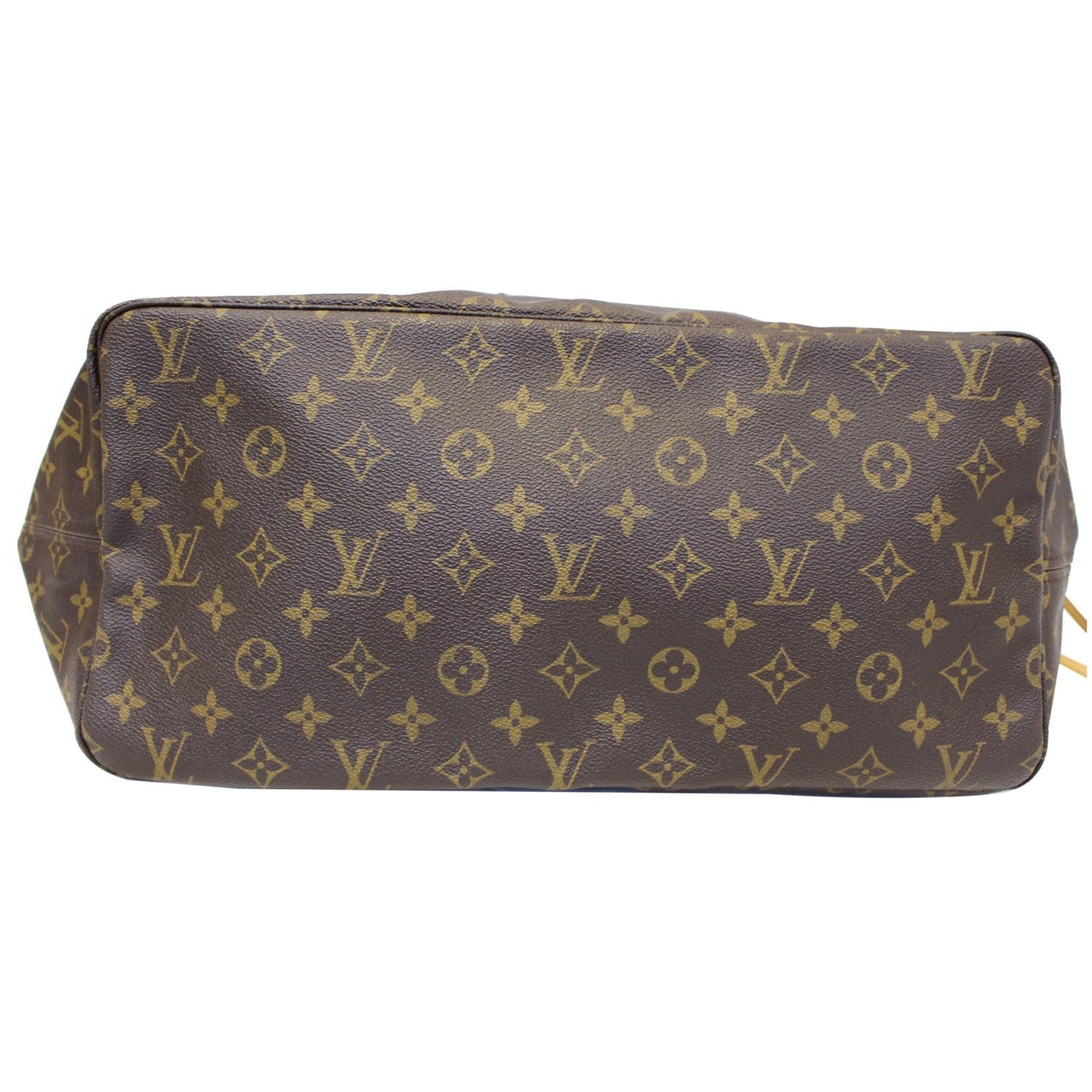 LOUIS VUITTON Neverfull GM Monogram Canvas Tote Shoulder Bag Brown