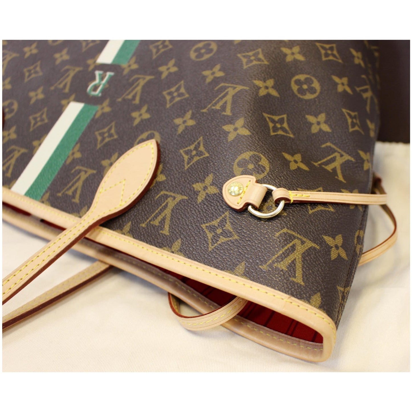 LOUIS VUITTON NEVERFULL MM MON MONOGRAM CANVAS TOTE BAG